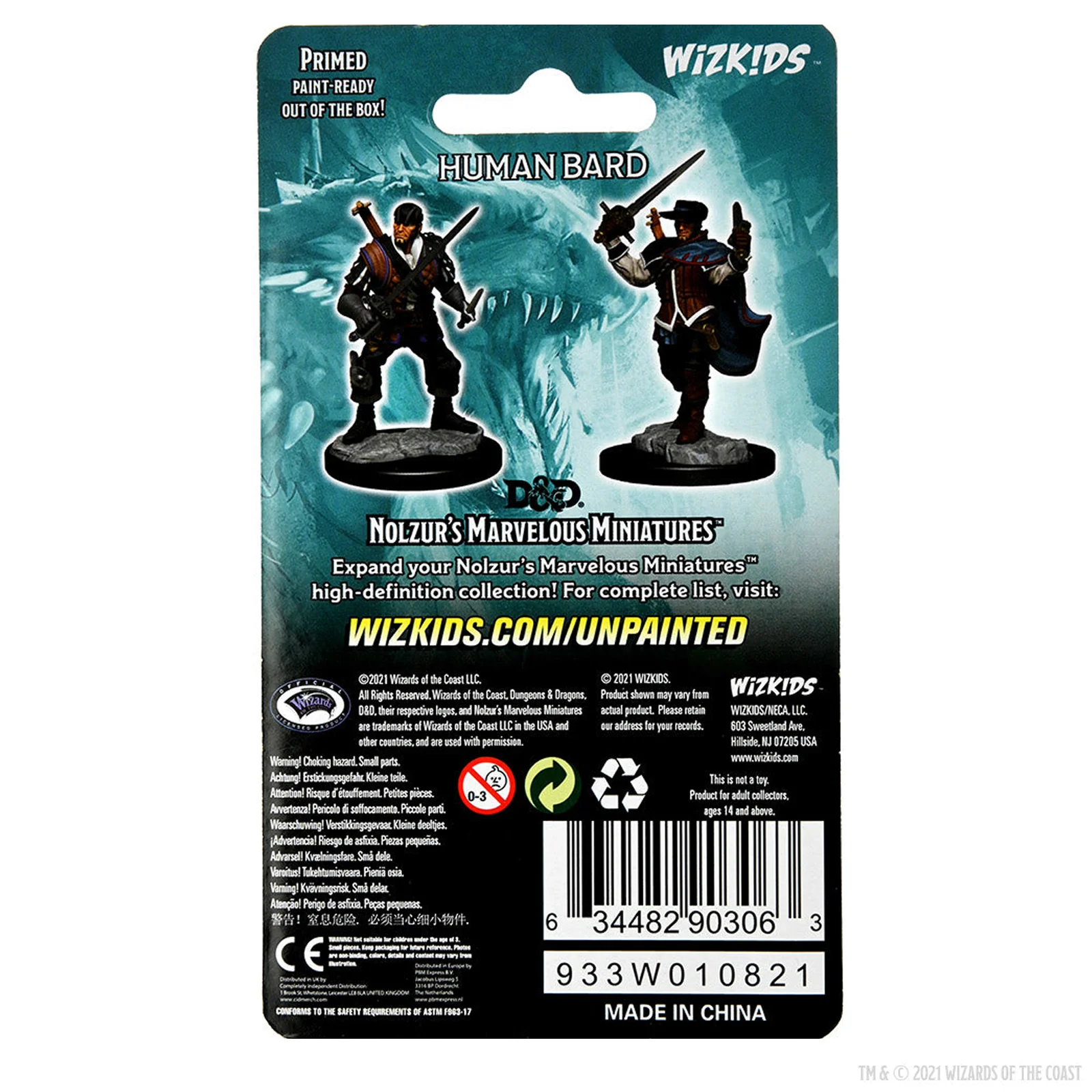 D&D Nolzur's Marvelous Miniatures: Human Bard Male - Image 2