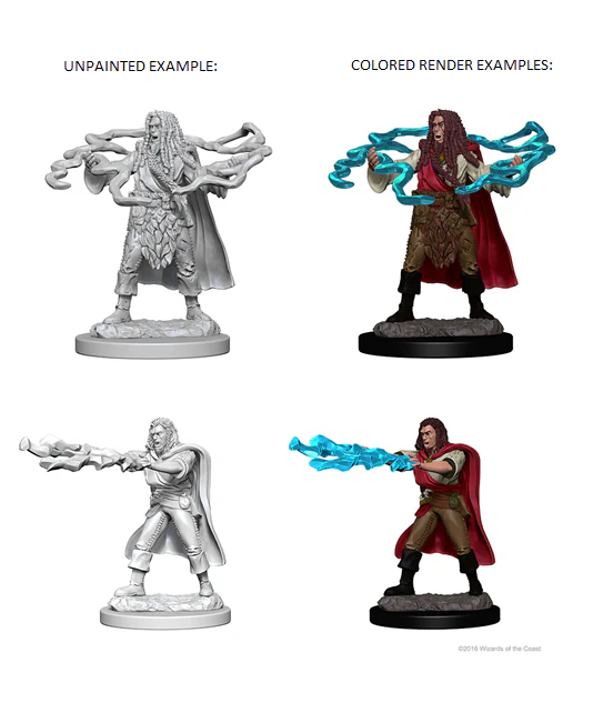 D&D Nolzur’s Marvelous Miniatures: Human Male Sorcerer - Image 4