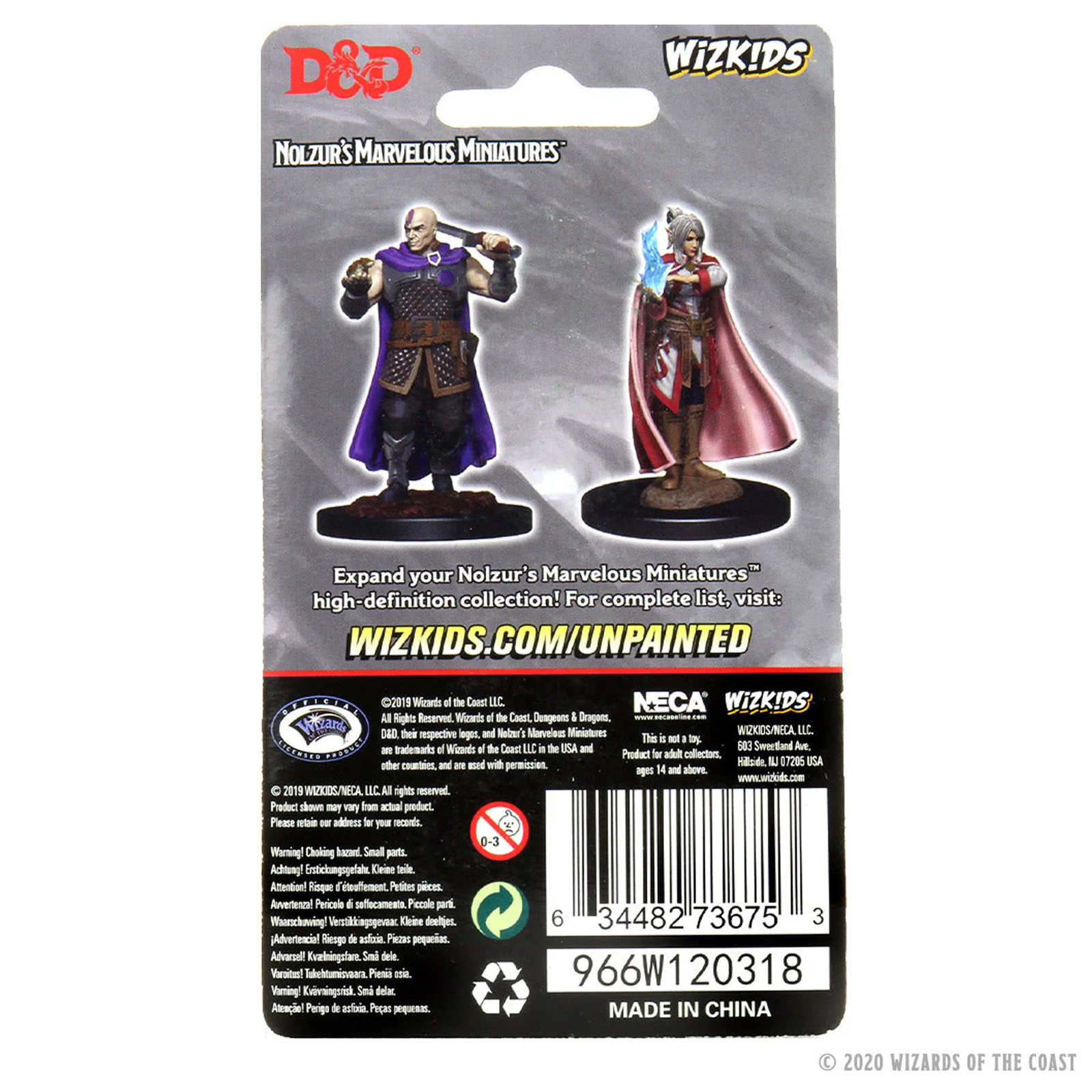 D&D Nolzur's Marvelous Miniatures - Human Ranger & Moon Elf Sorcerer - Image 2