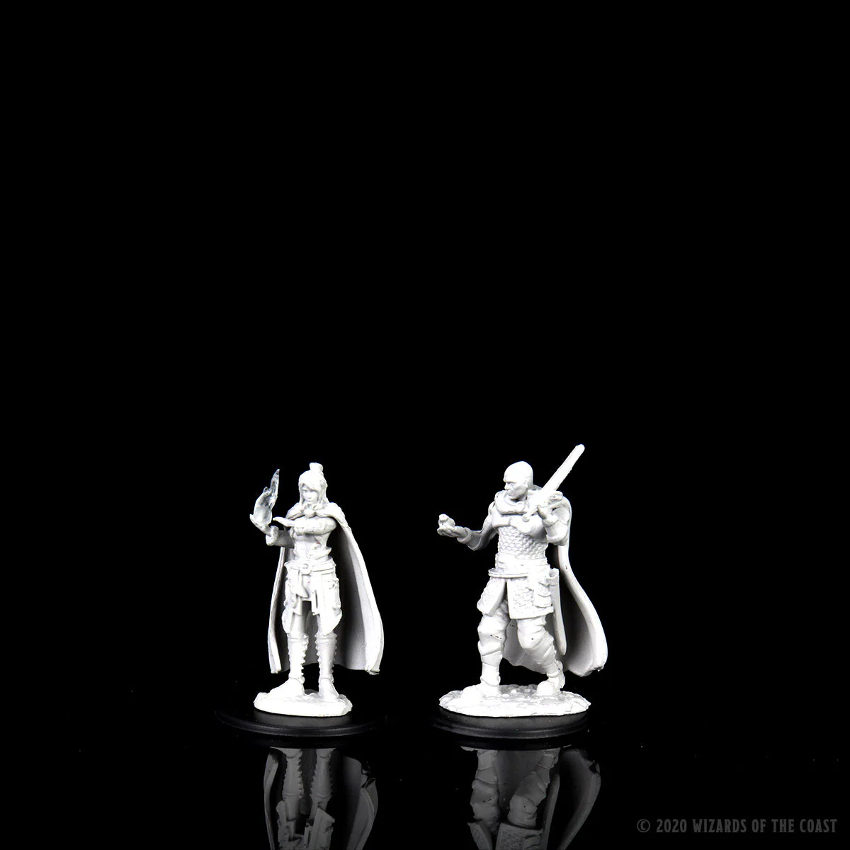 D&D Nolzur's Marvelous Miniatures - Human Ranger & Moon Elf Sorcerer - Image 3