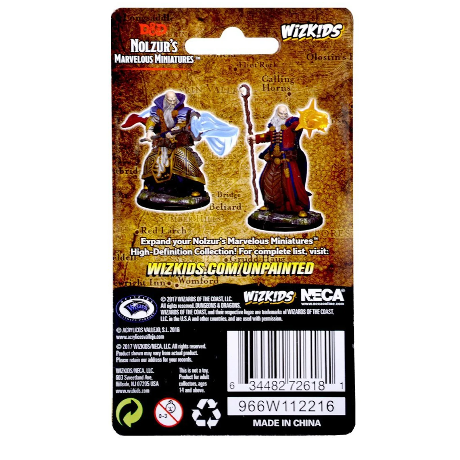 D&D Nolzur’s Marvelous Miniatures: Human Male Wizard - Image 2