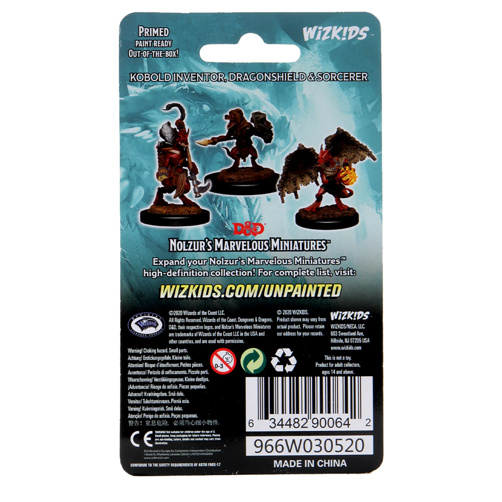 D&D Nolzur's Marvelous Miniatures - Kobold Inventor, Dragonshield & Sorcerer - Image 2