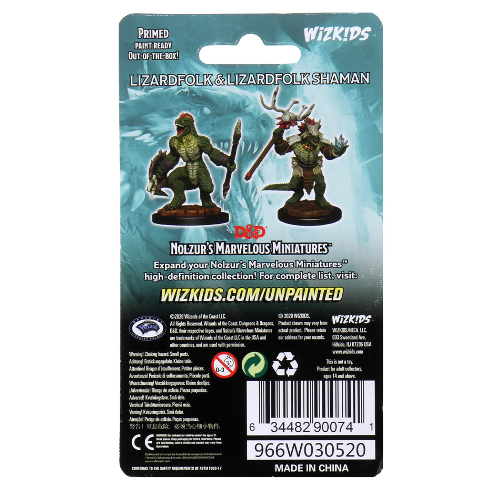 D&D Nolzur's Marvelous Miniatures - Lizardfolk & Lizardfolk Shaman - Image 2