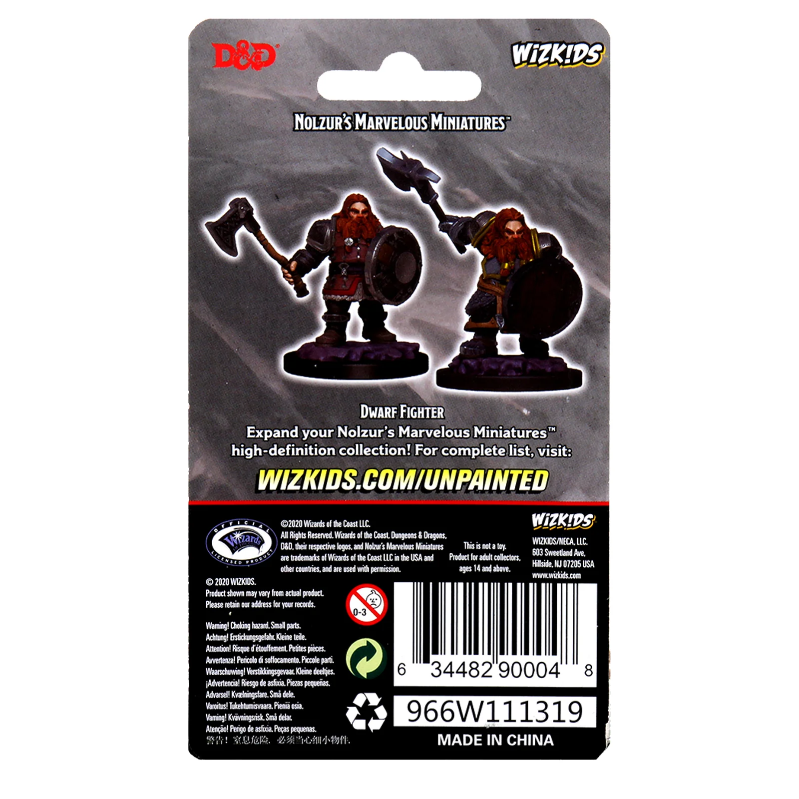 D&D Nolzur's Marvelous Miniatures - Male Dwarf Fighter - Image 2