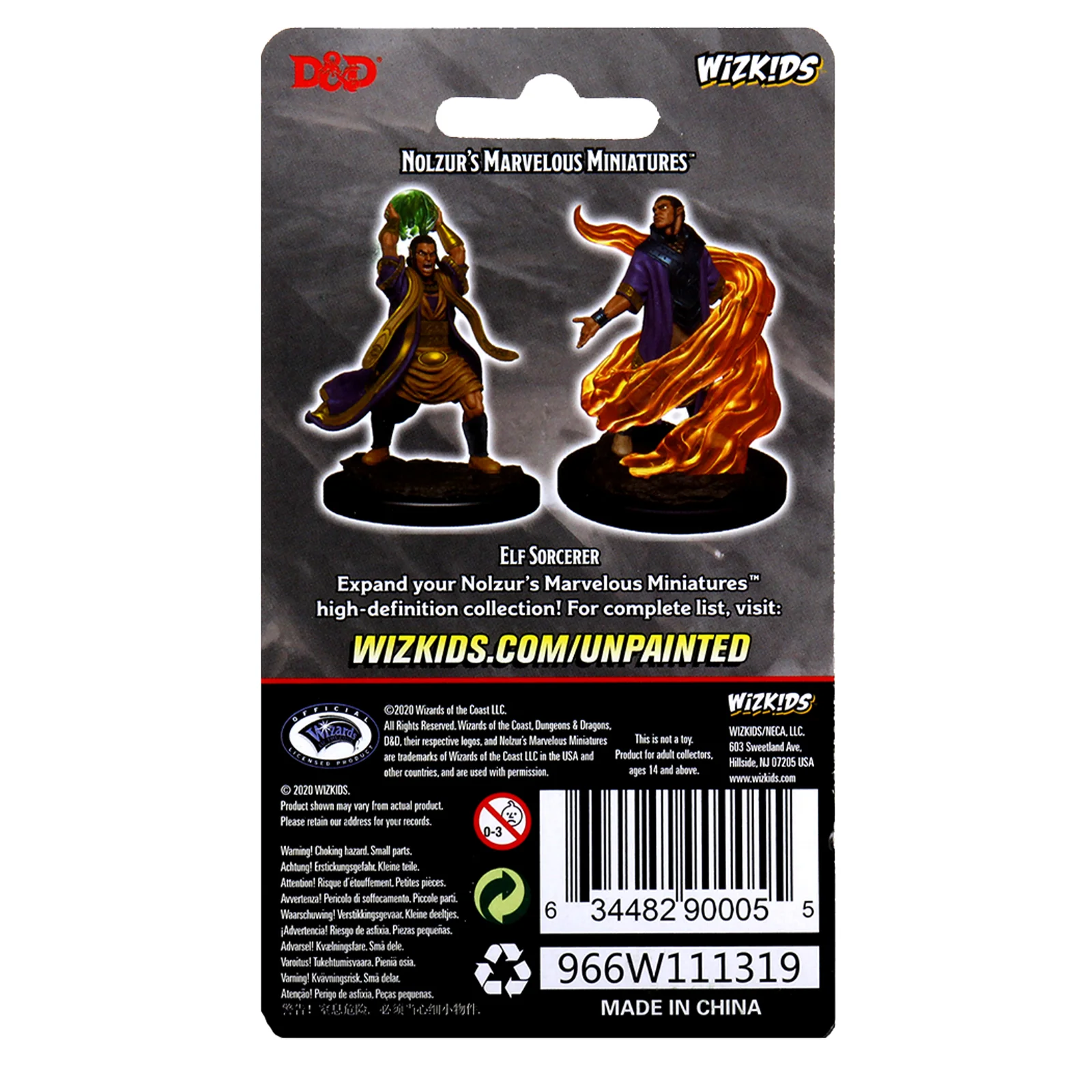 D&D Nolzur's Marvelous Miniatures - Male Elf Sorcerer - Image 2