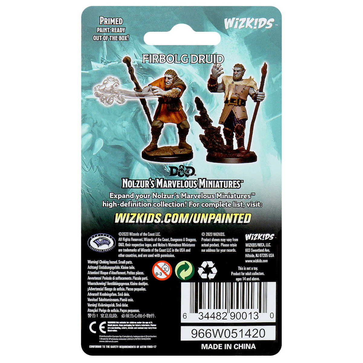 D&D Nolzur's Marvelous Miniatures - Male Firbolg Druid - Image 2