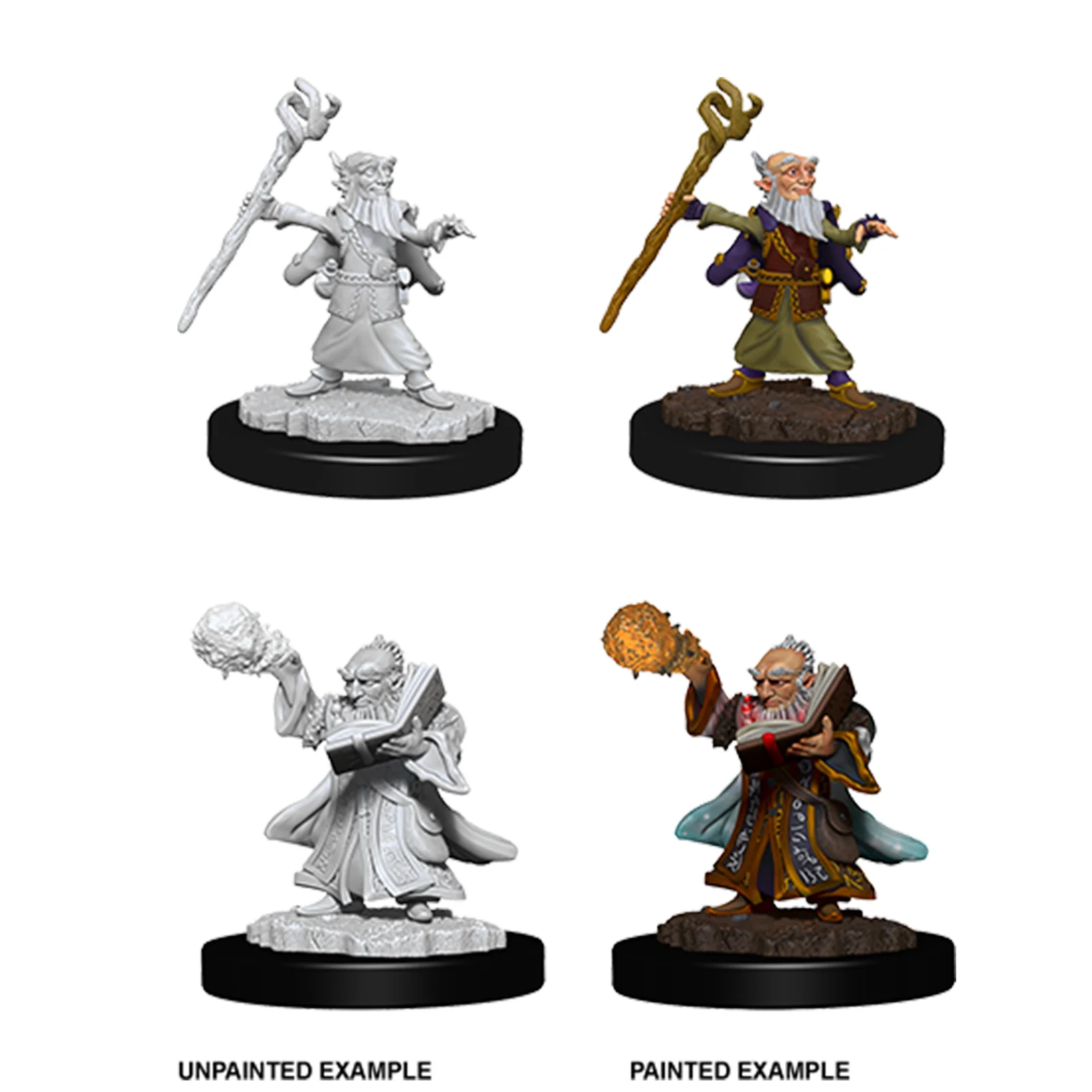 D&D Nolzur's Marvelous Miniatures: Male Gnome Wizard - Image 3