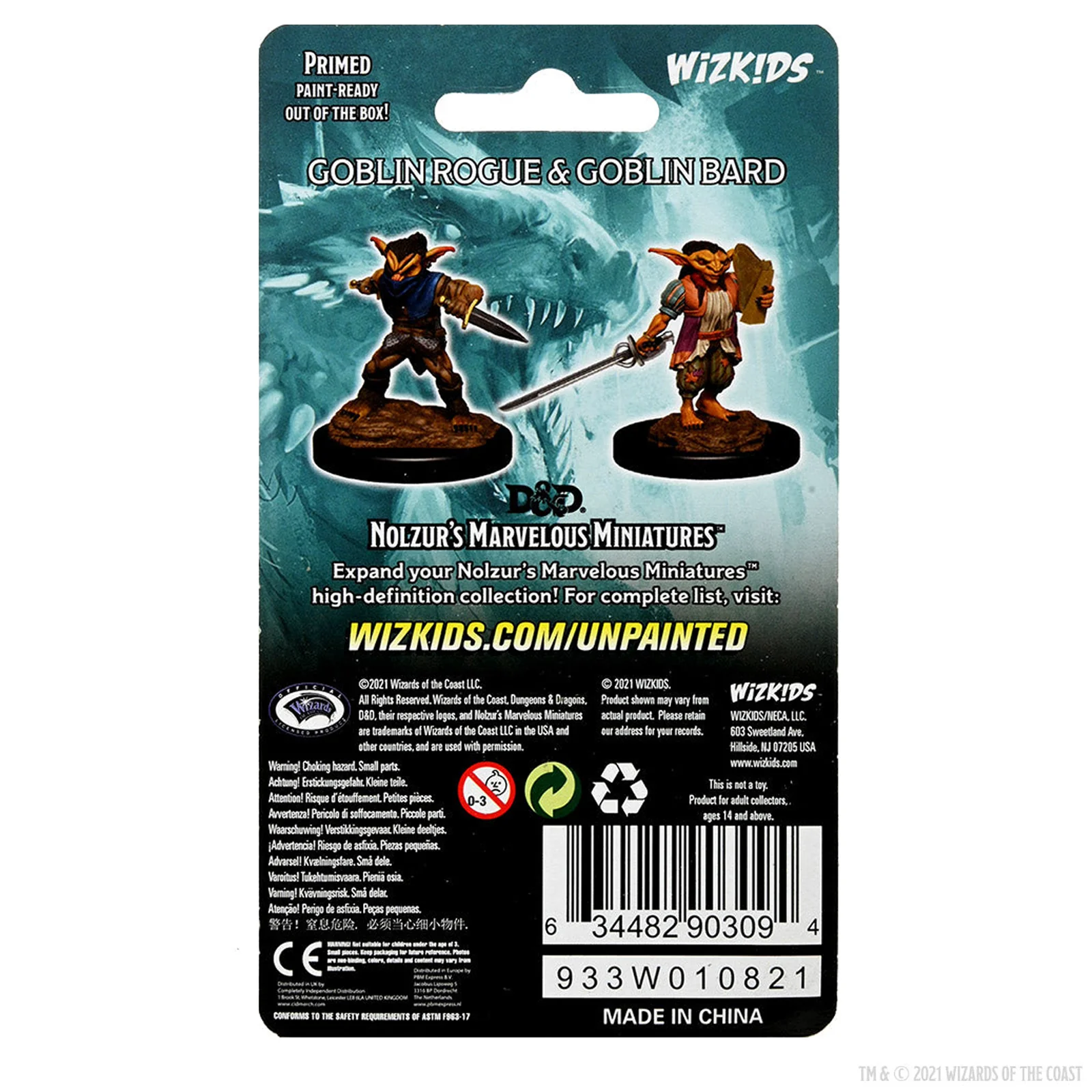 D&D Nolzur's Marvelous Miniatures: Male Goblin Rogue & Female Goblin Bard - Image 2
