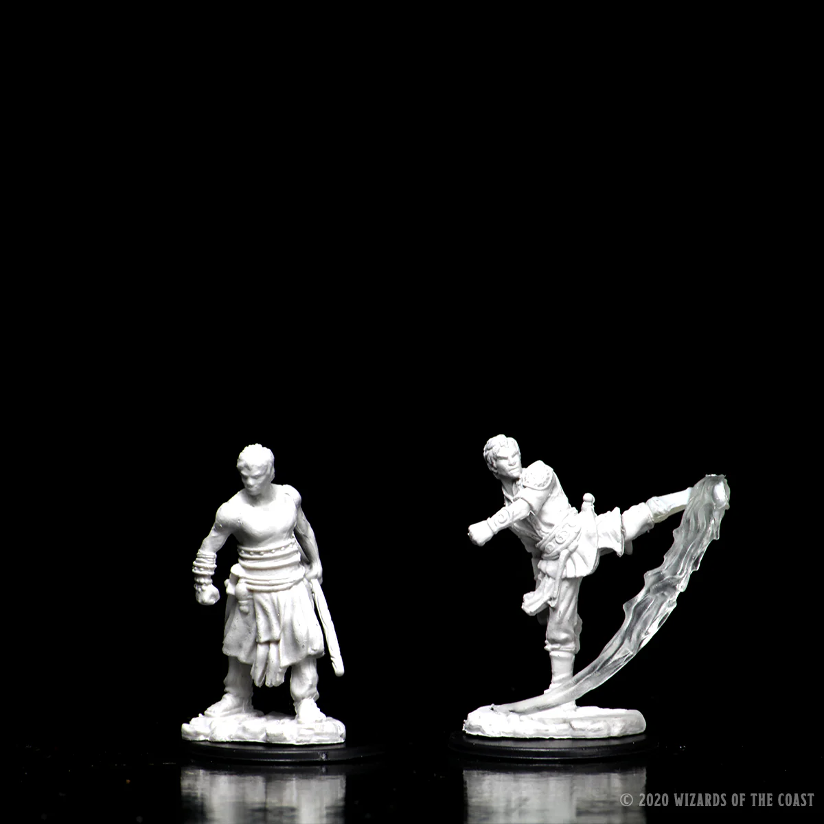 D&D Nolzur's Marvelous Miniatures - Male Half-Elf Monk - Image 3