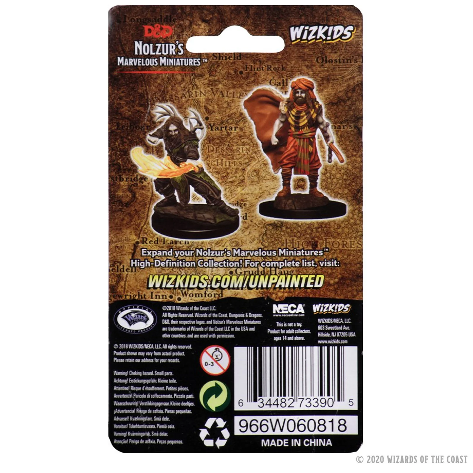 D&D Nolzur's Marvelous Miniatures: Male Human Druid - Image 2