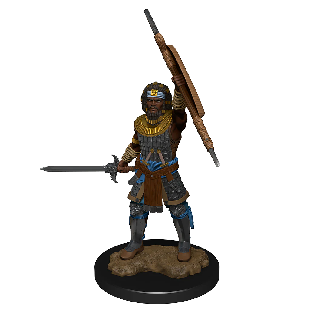 D&D Nolzur's Marvelous Miniatures: Human Fighter Male - Image 2