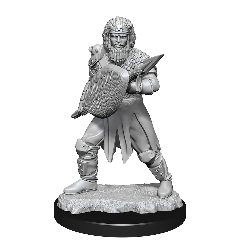 D&D Nolzur's Marvelous Miniatures: Human Fighter Male - Image 3