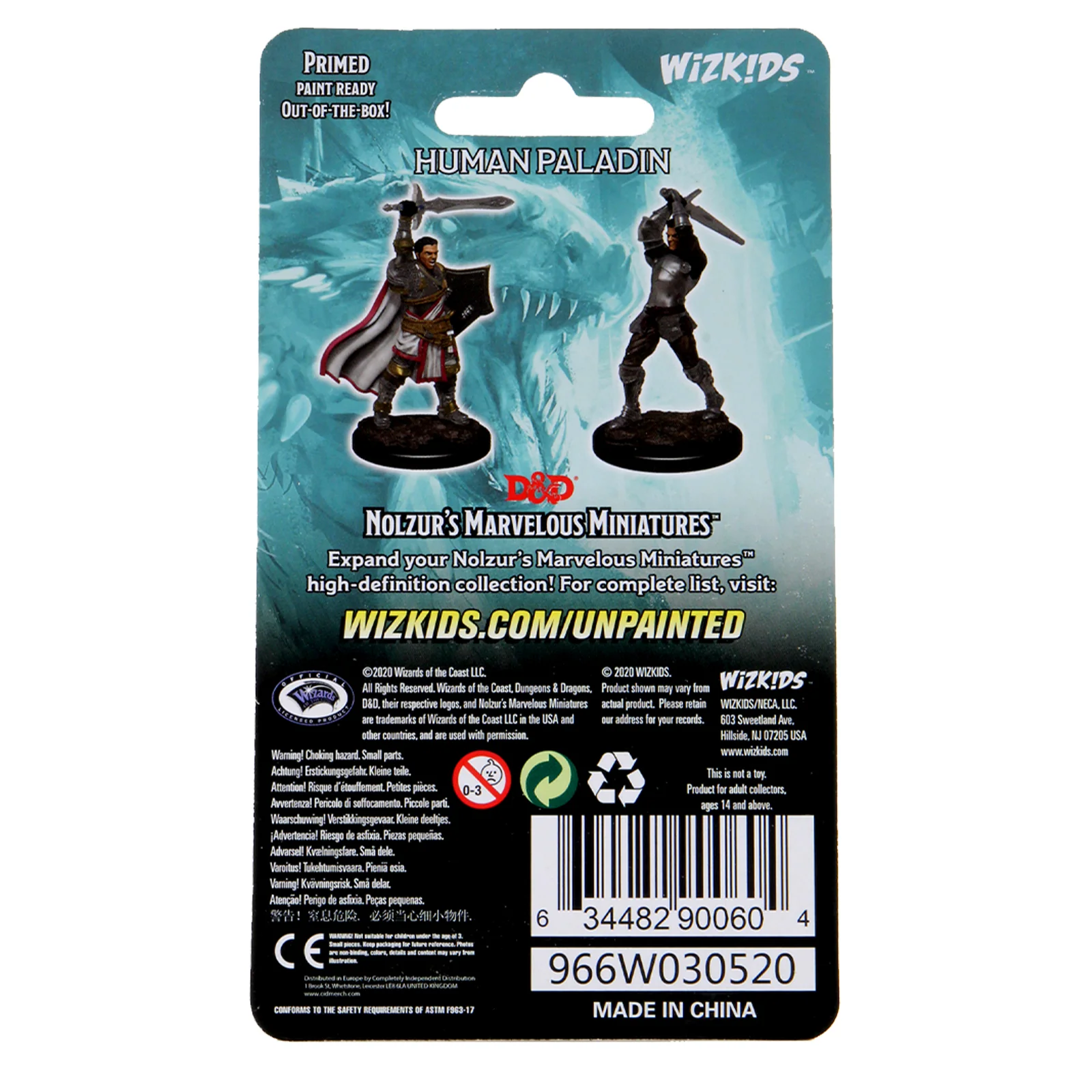 D&D Nolzur's Marvelous Miniatures - Male Human Paladin - Image 2