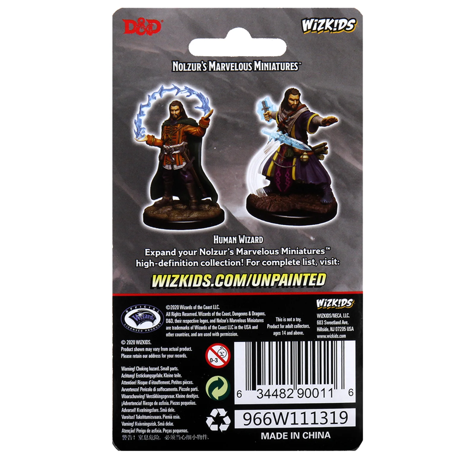 D&D Nolzur's Marvelous Miniatures - Male Human Wizard - Image 2