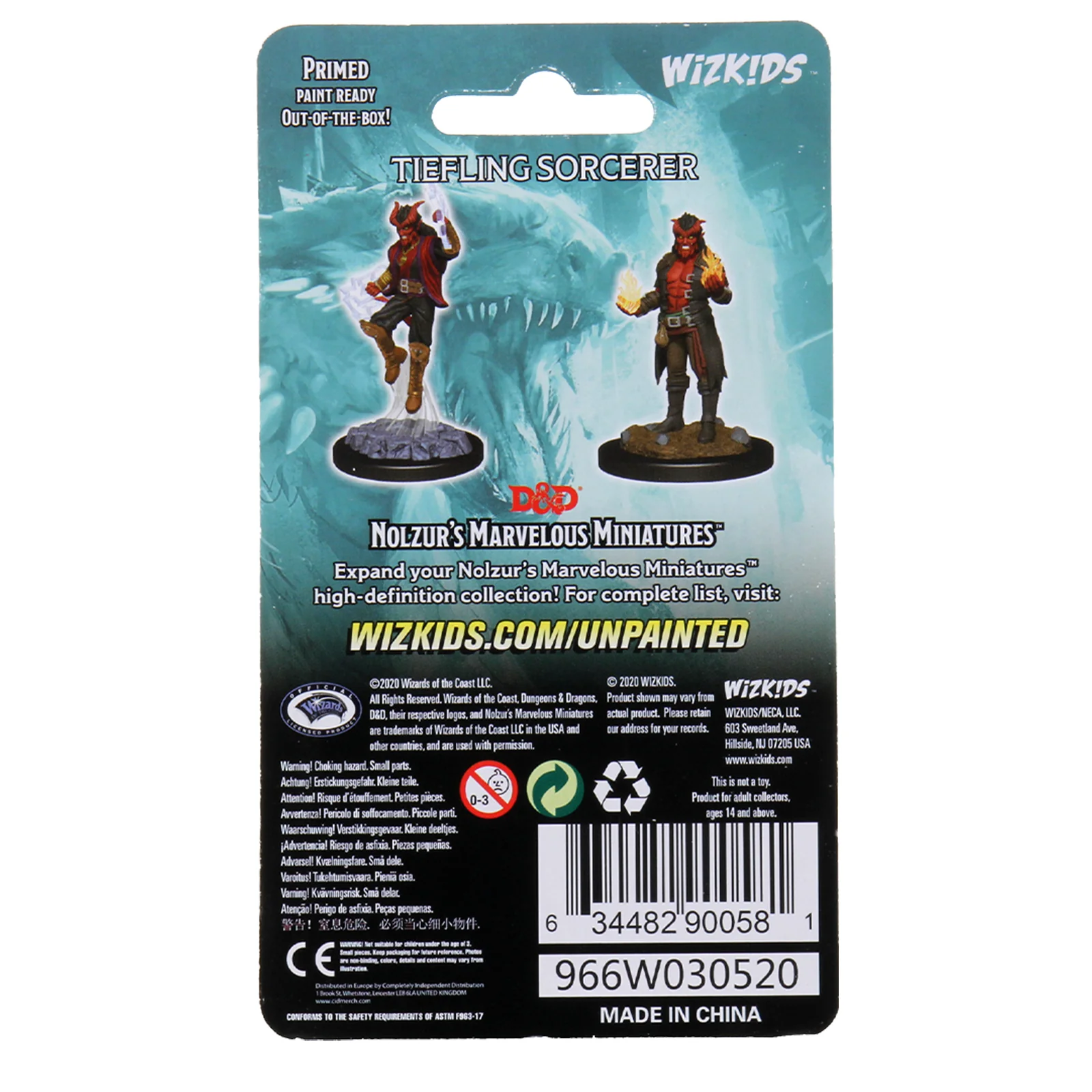 D&D Nolzur's Marvelous Miniatures - Male Tiefling Sorcerer - Image 2