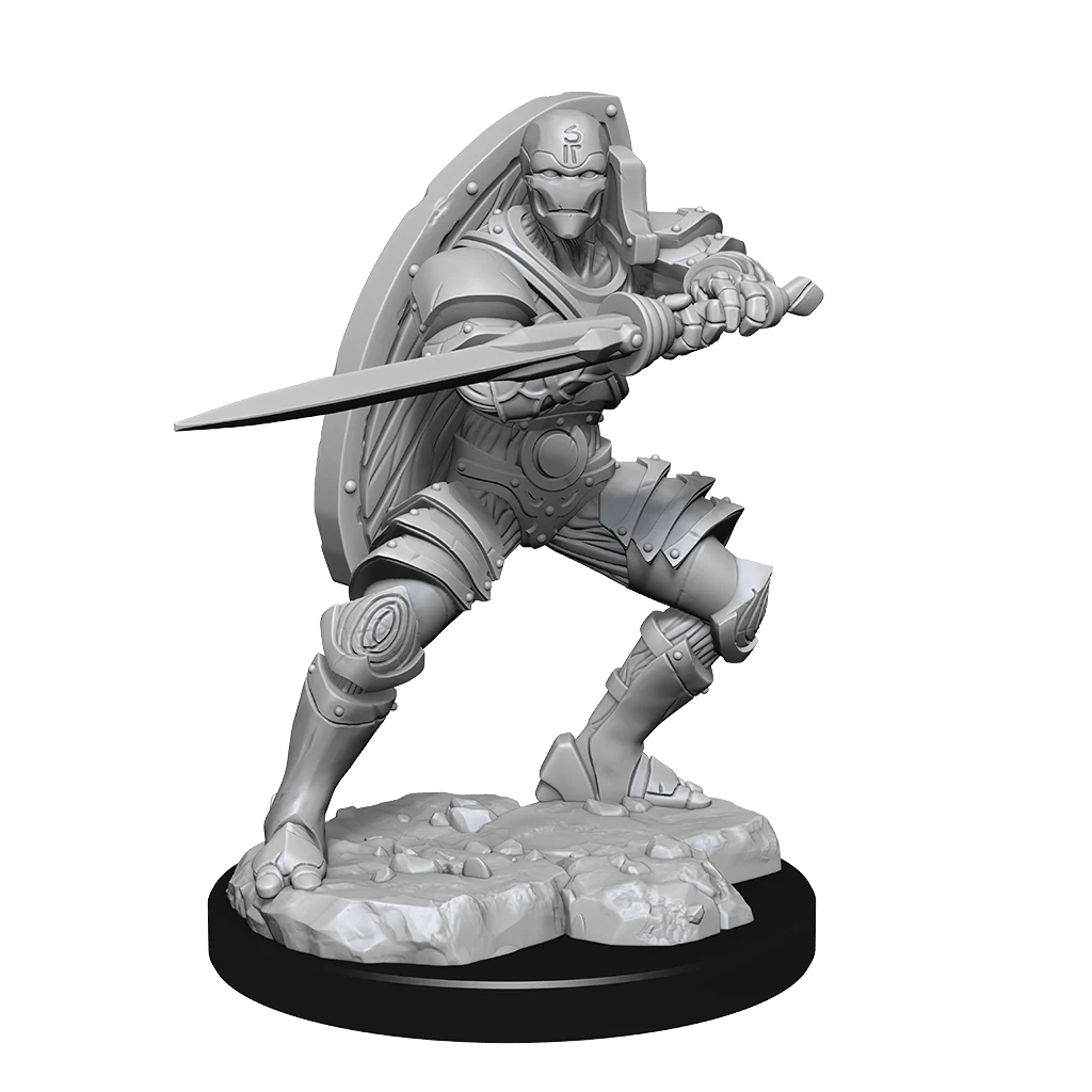 D&D Nolzur's Marvelous Miniatures: Warforged Fighter Male