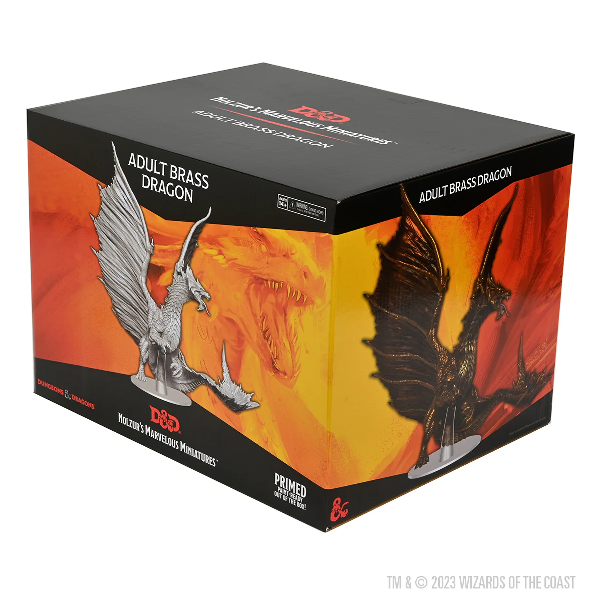 D&D Nolzur's Marvelous Miniatures: Adult Brass Dragon - Image 7