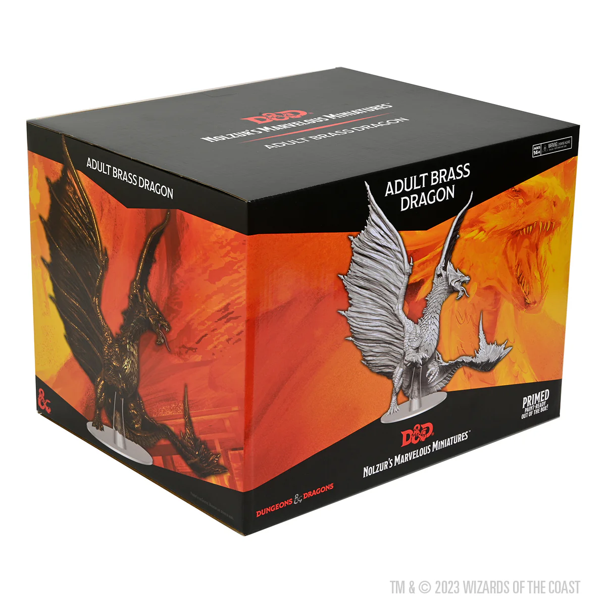 D&D Nolzur's Marvelous Miniatures: Adult Brass Dragon - Image 8