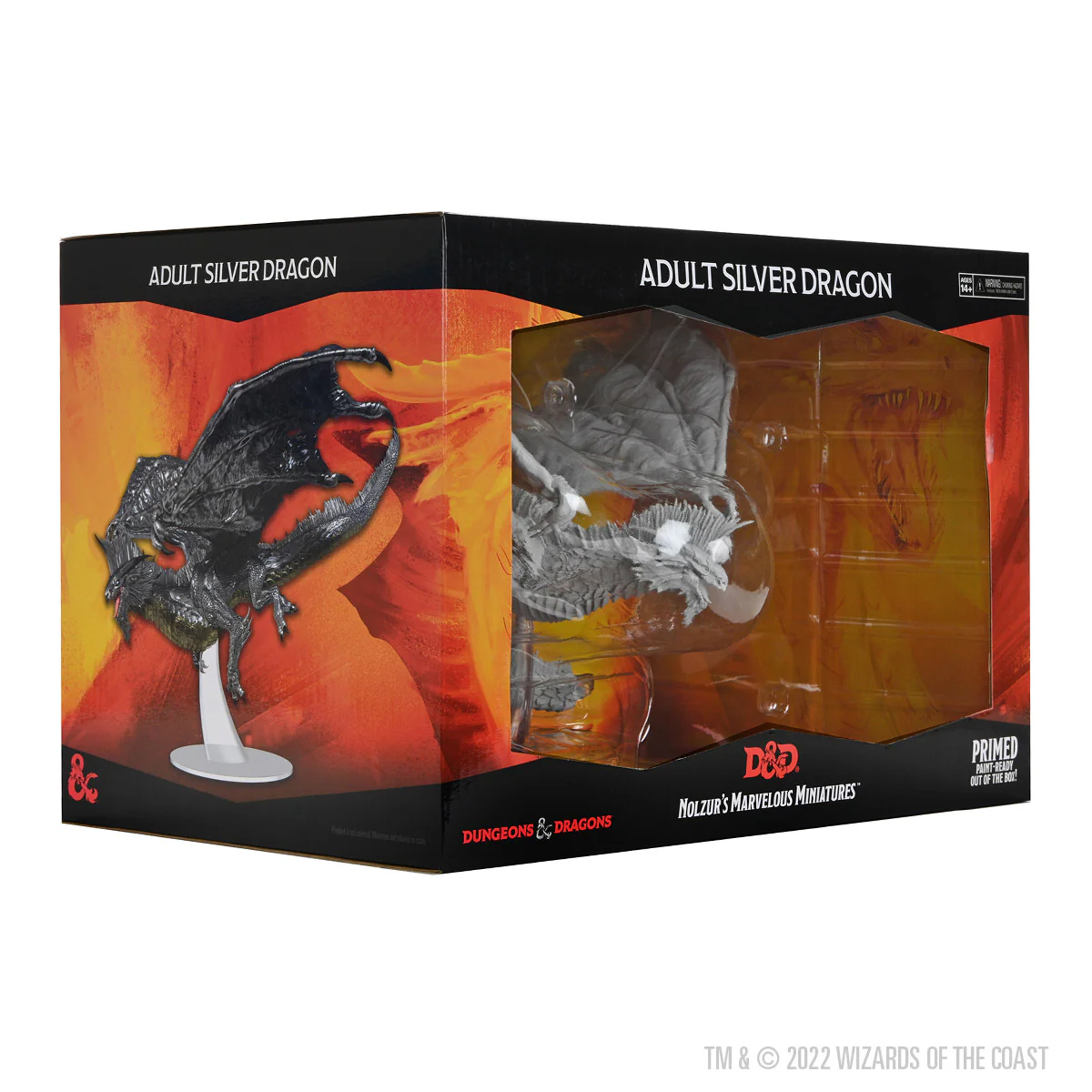 D&D Nolzur's Marvelous Miniatures: Adult Silver Dragon - Image 3