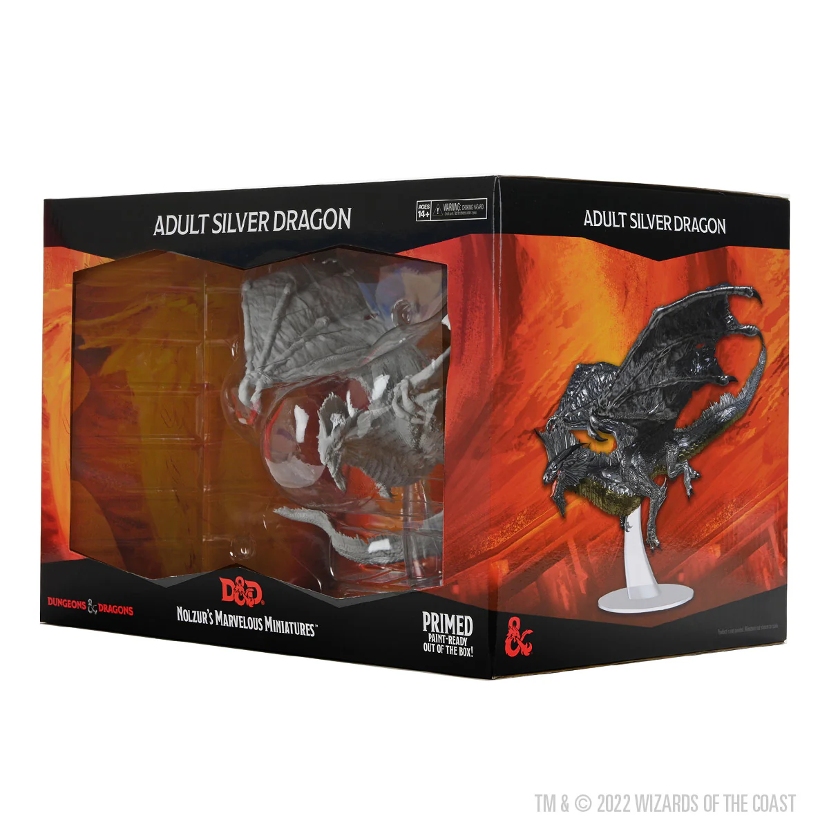 D&D Nolzur's Marvelous Miniatures: Adult Silver Dragon - Image 4