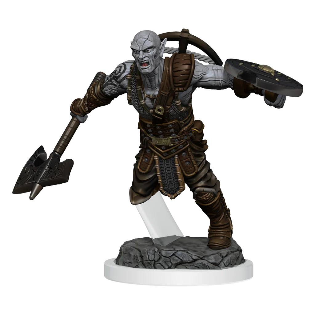 D&D Nolzur's Marvelous Miniatures: Earth Genasi Fighter - Image 2