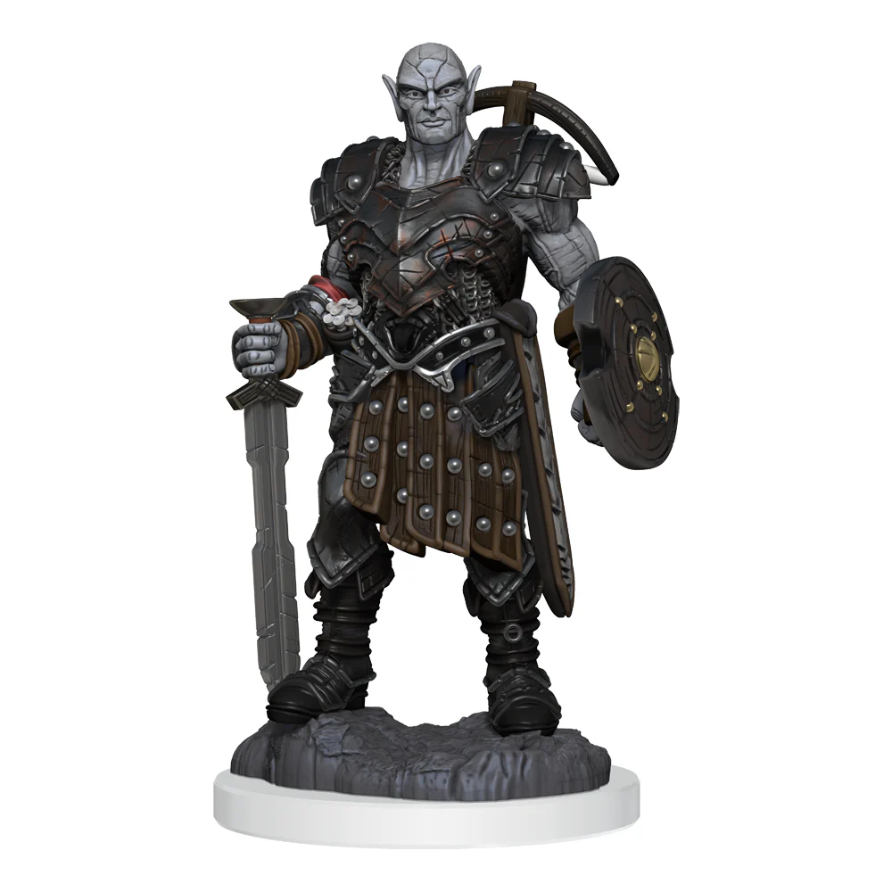 D&D Nolzur's Marvelous Miniatures: Earth Genasi Fighter - Image 4