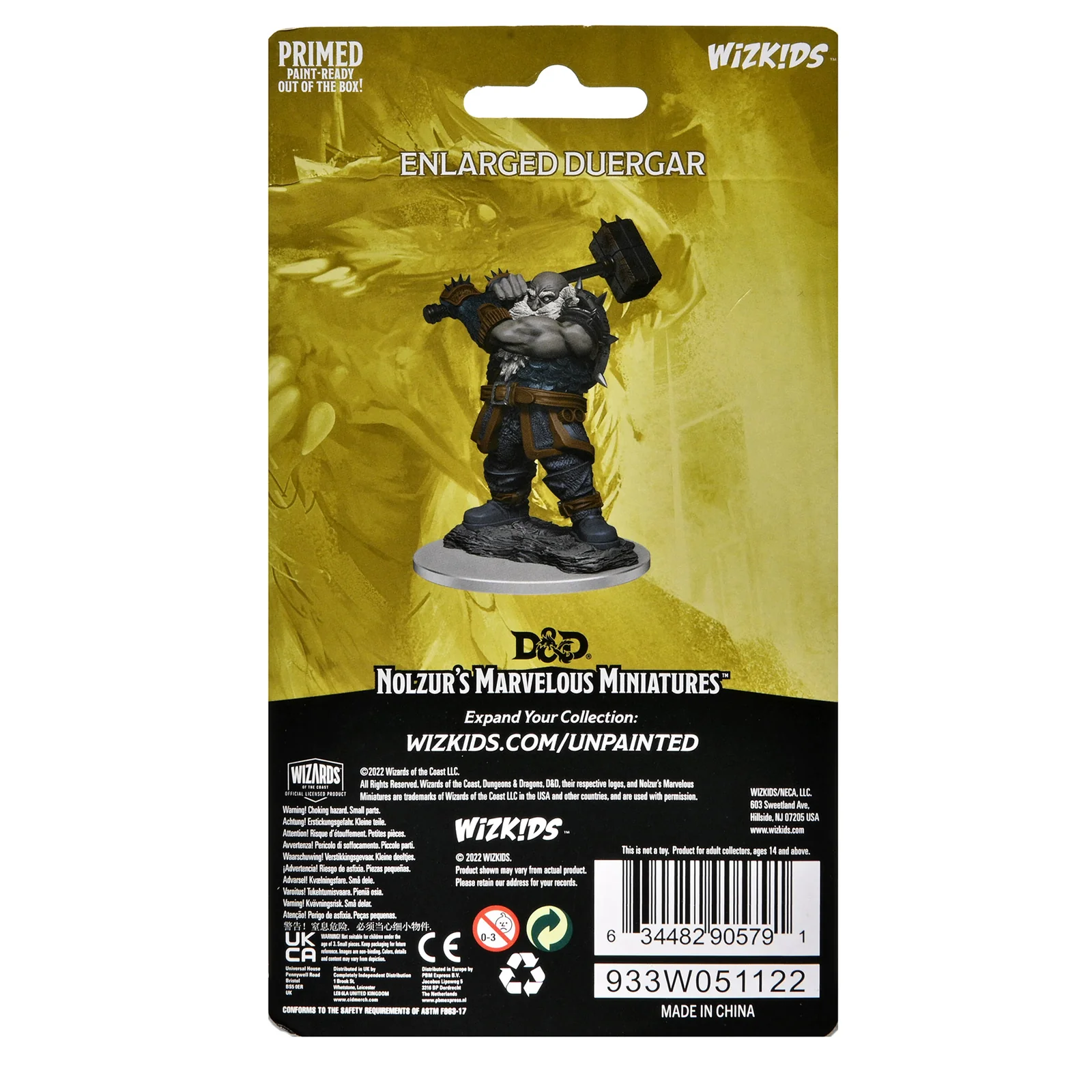 D&D Nolzur's Marvelous Miniatures: Enlarged Duergar - Image 2