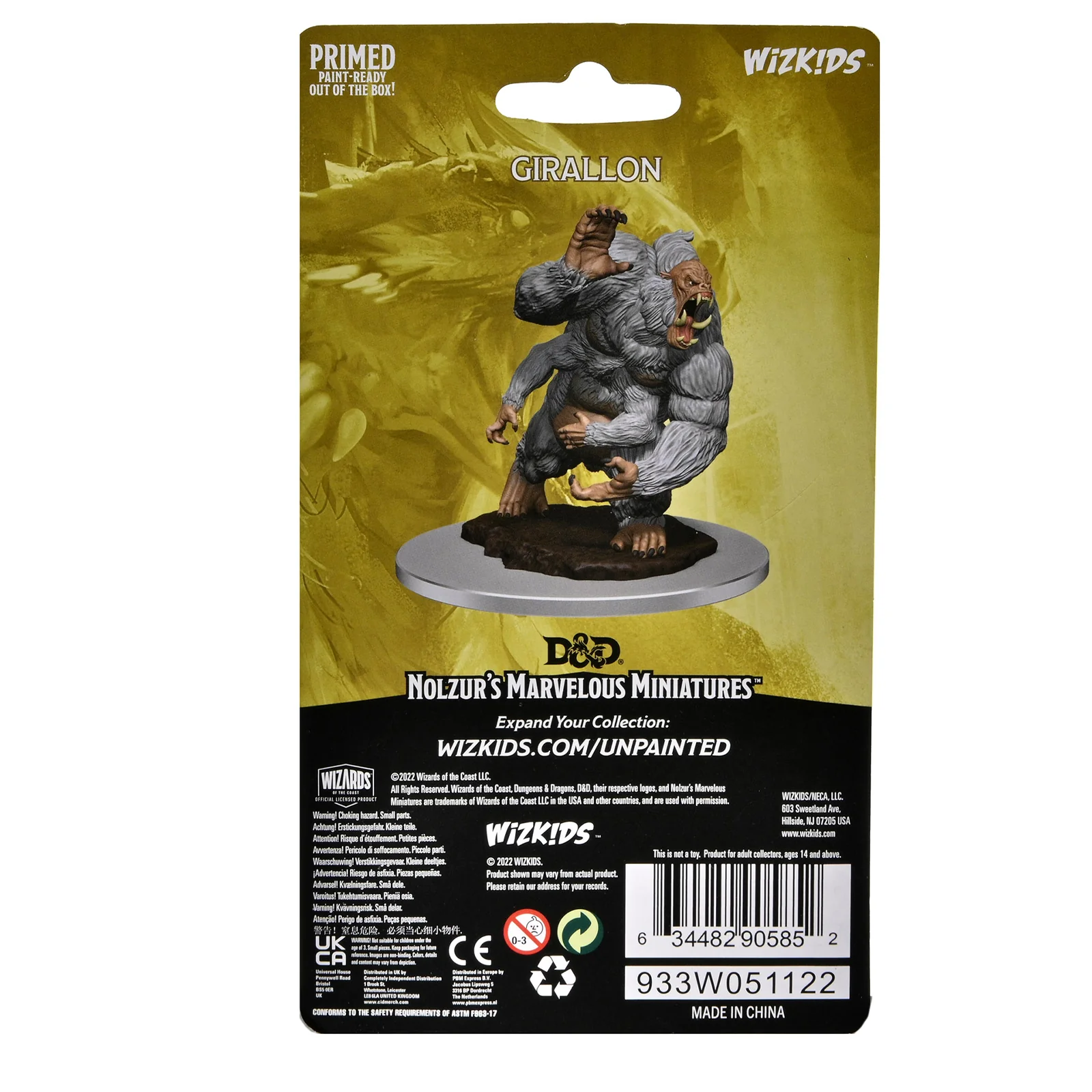 D&D Nolzur's Marvelous Miniatures: Girallon - Image 2