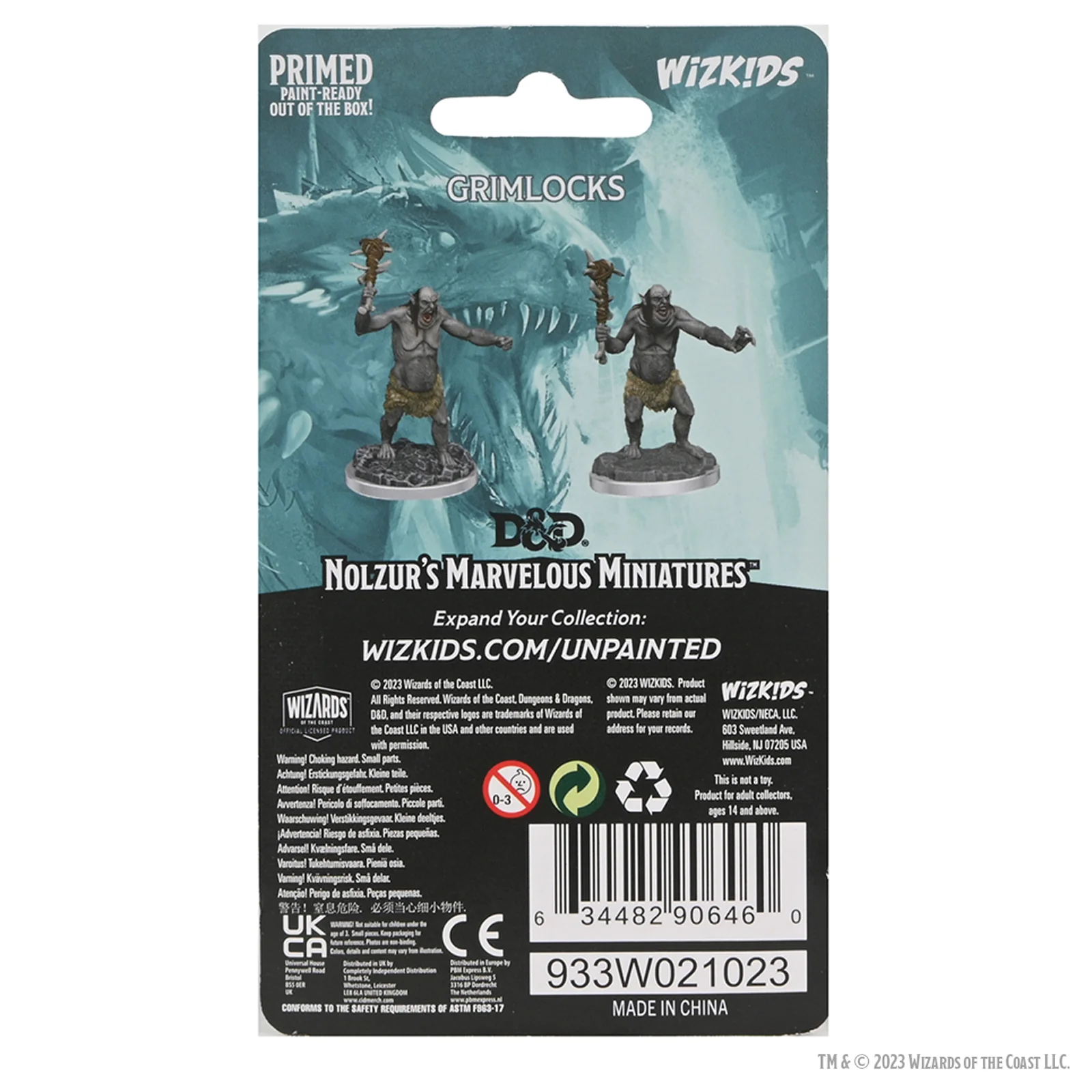 D&D Nolzur's Marvelous Miniatures: Grimlocks - Image 2