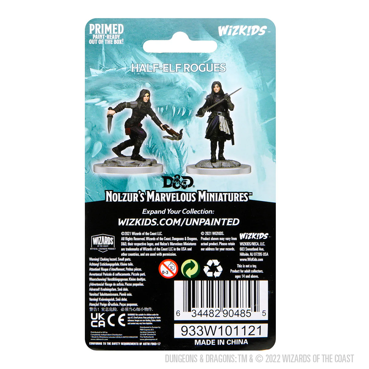 D&D Nolzur's Marvelous Miniatures: Half-Elf Rogue Female - Image 2