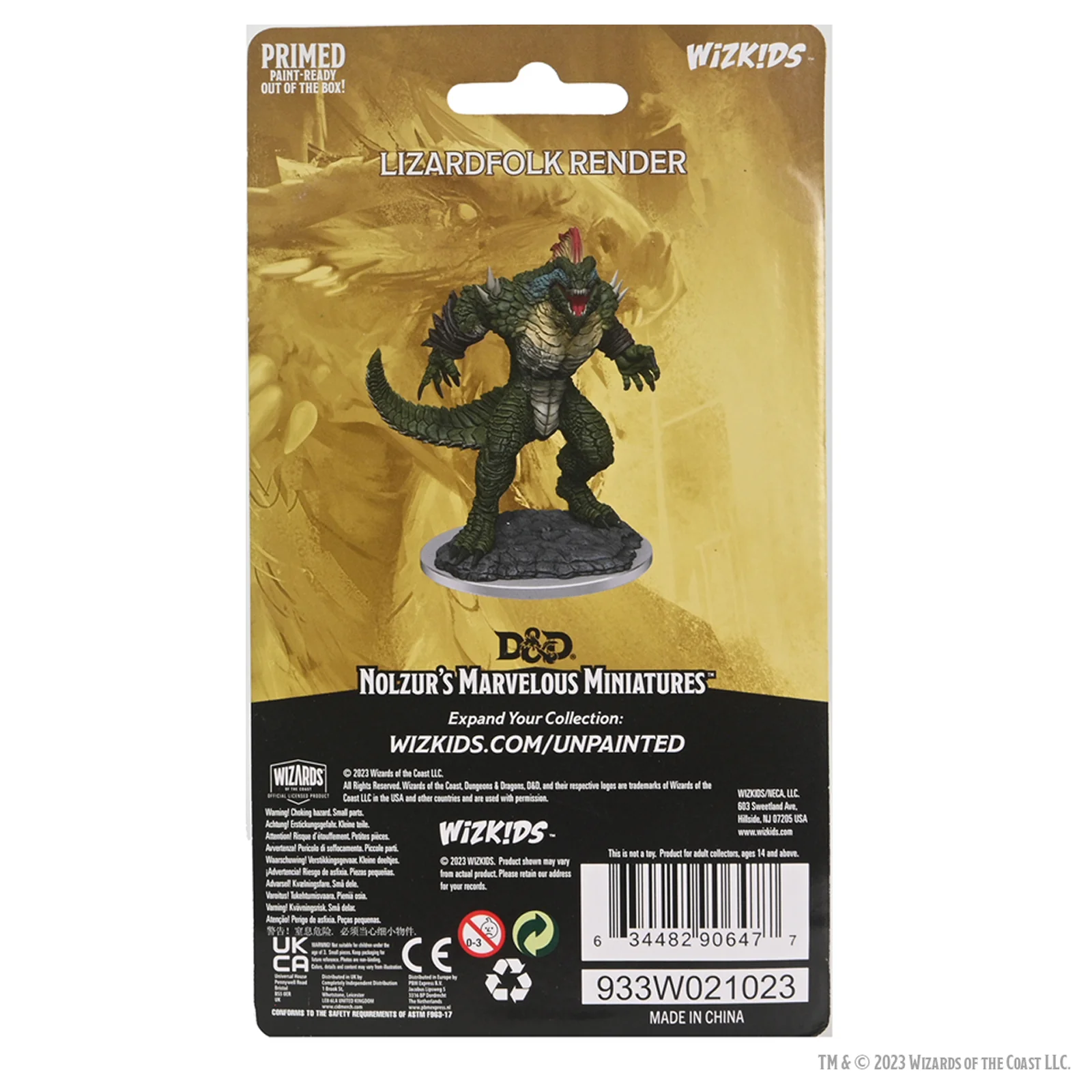 D&D Nolzur's Marvelous Miniatures: Lizardfolk Render - Image 2