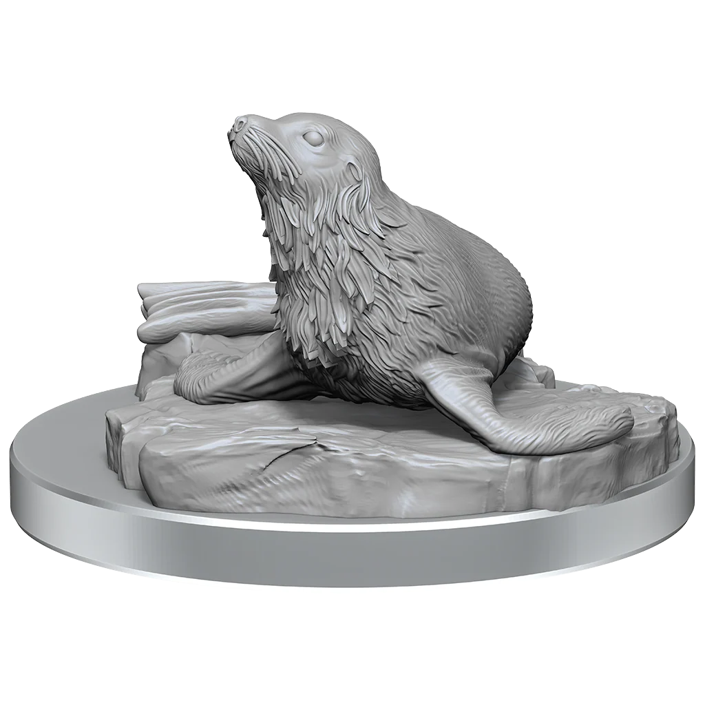 D&D Nolzur's Marvelous Miniatures: Locathah & Seal - Image 3