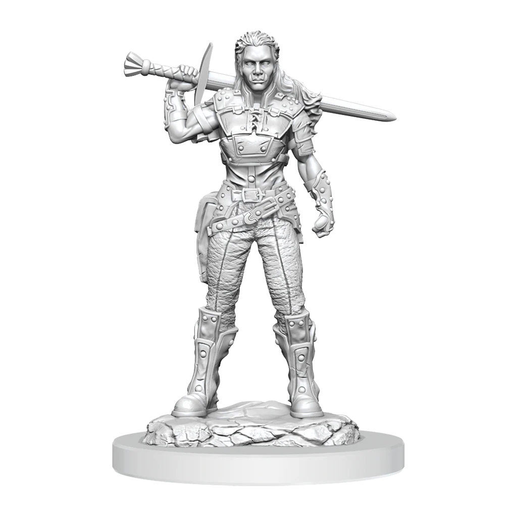D&D Nolzur's Marvelous Miniatures: Orc Fighter Female