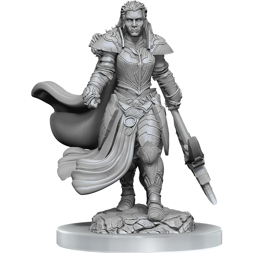 D&D Nolzur's Marvelous Miniatures: Orc Fighter Female - Image 3