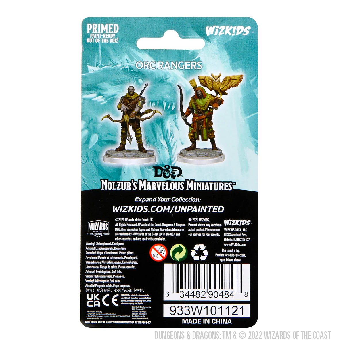 D&D Nolzur's Marvelous Miniatures: Orc Ranger Male - Image 2