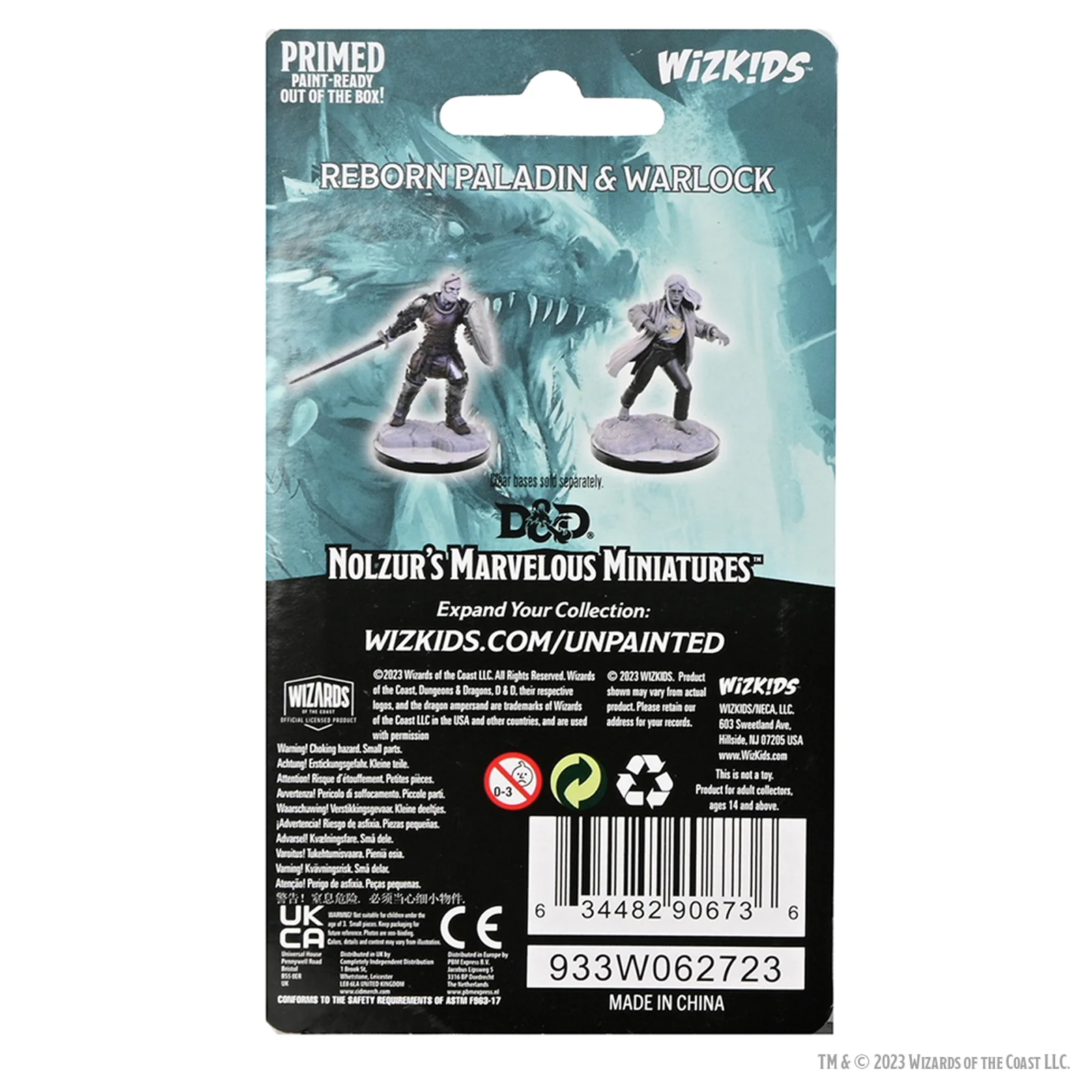 D&D Nolzur's Marvelous Miniatures: Reborn Paladin & Reborn Warlock - Image 2