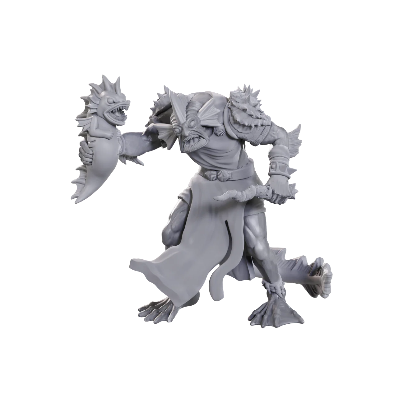 D&D  Nolzur's Marvelous Miniatures: Sahuagin Priestess - Image 3