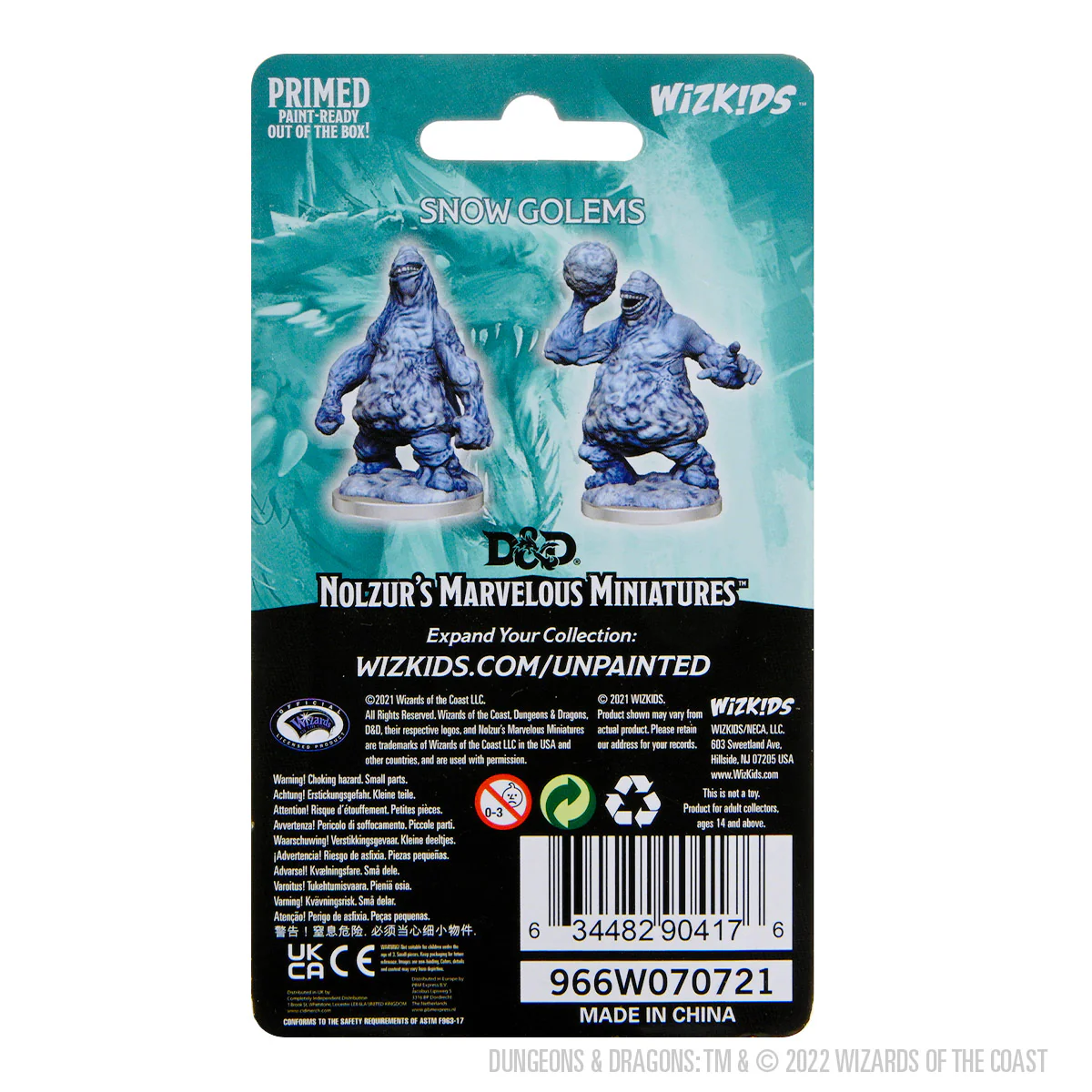 D&D Nolzur's Marvelous Miniatures: Snow Golems - Image 2