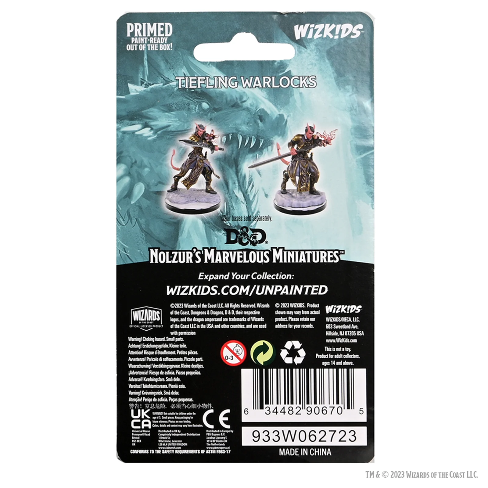 D&D Nolzur's Marvelous Miniatures: Tiefling Warlocks - Image 2