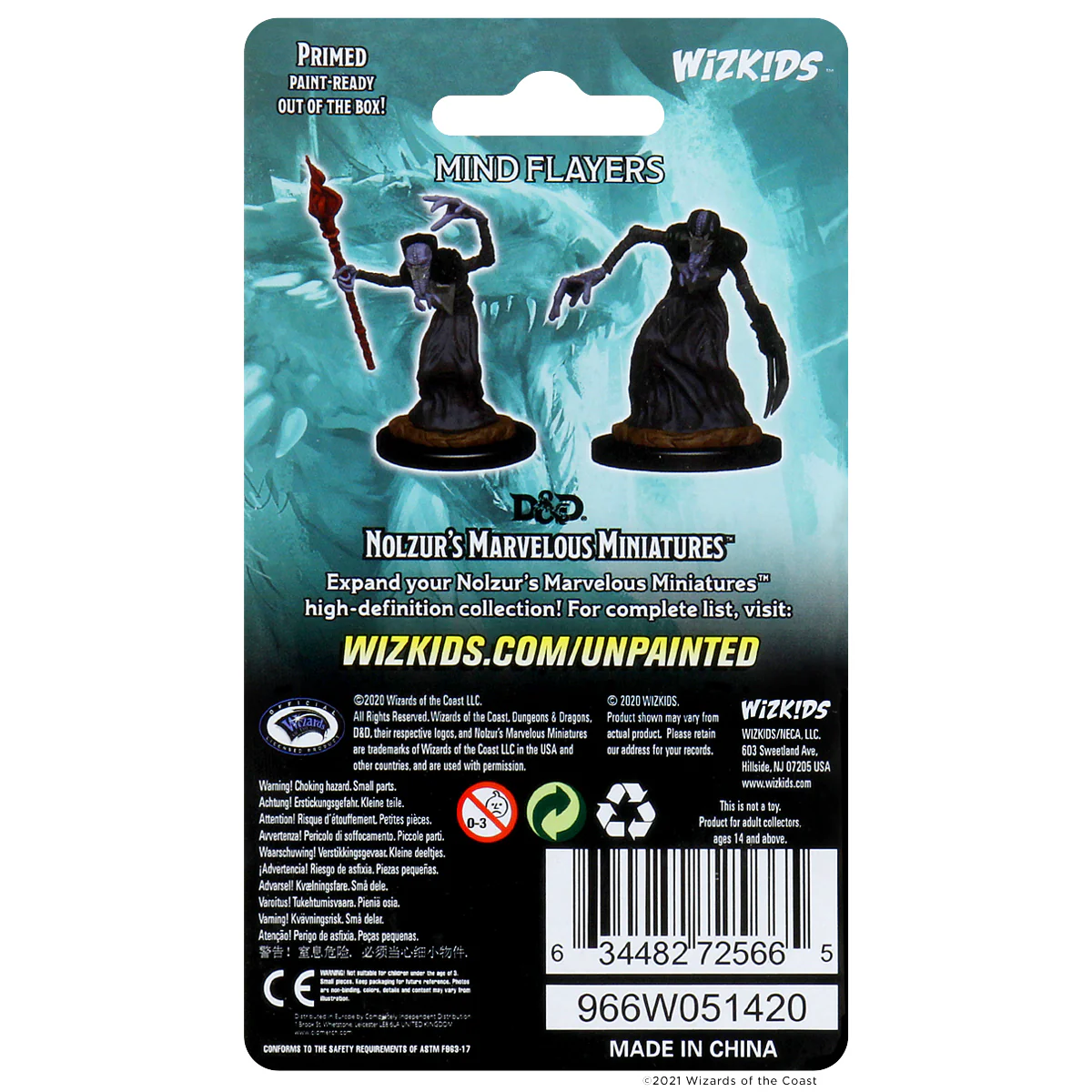 D&D Nolzur’s Marvelous Miniatures: Mind Flayers - Image 2