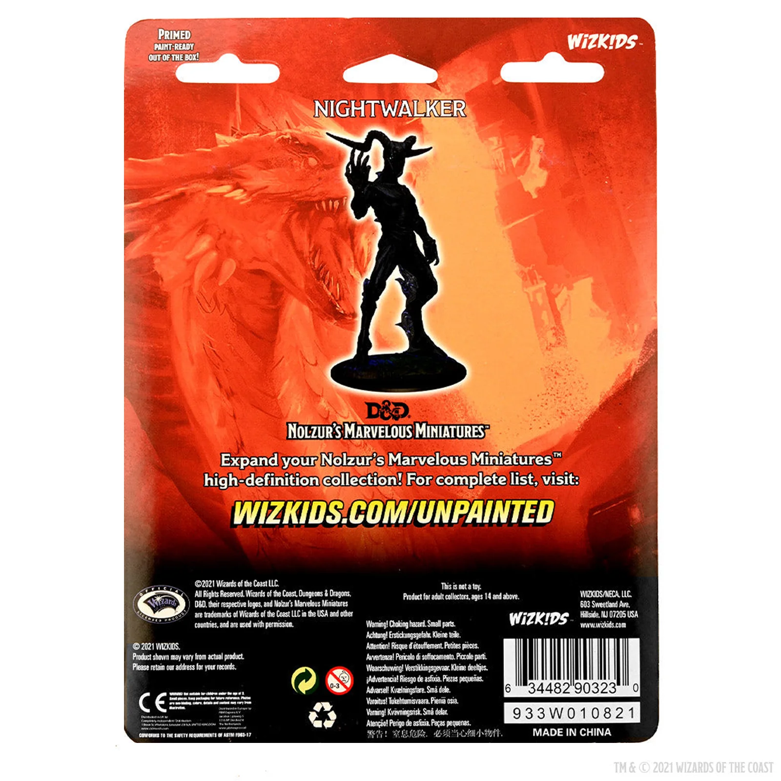 D&D Nolzur's Marvelous Miniatures: Nightwalker - Image 2