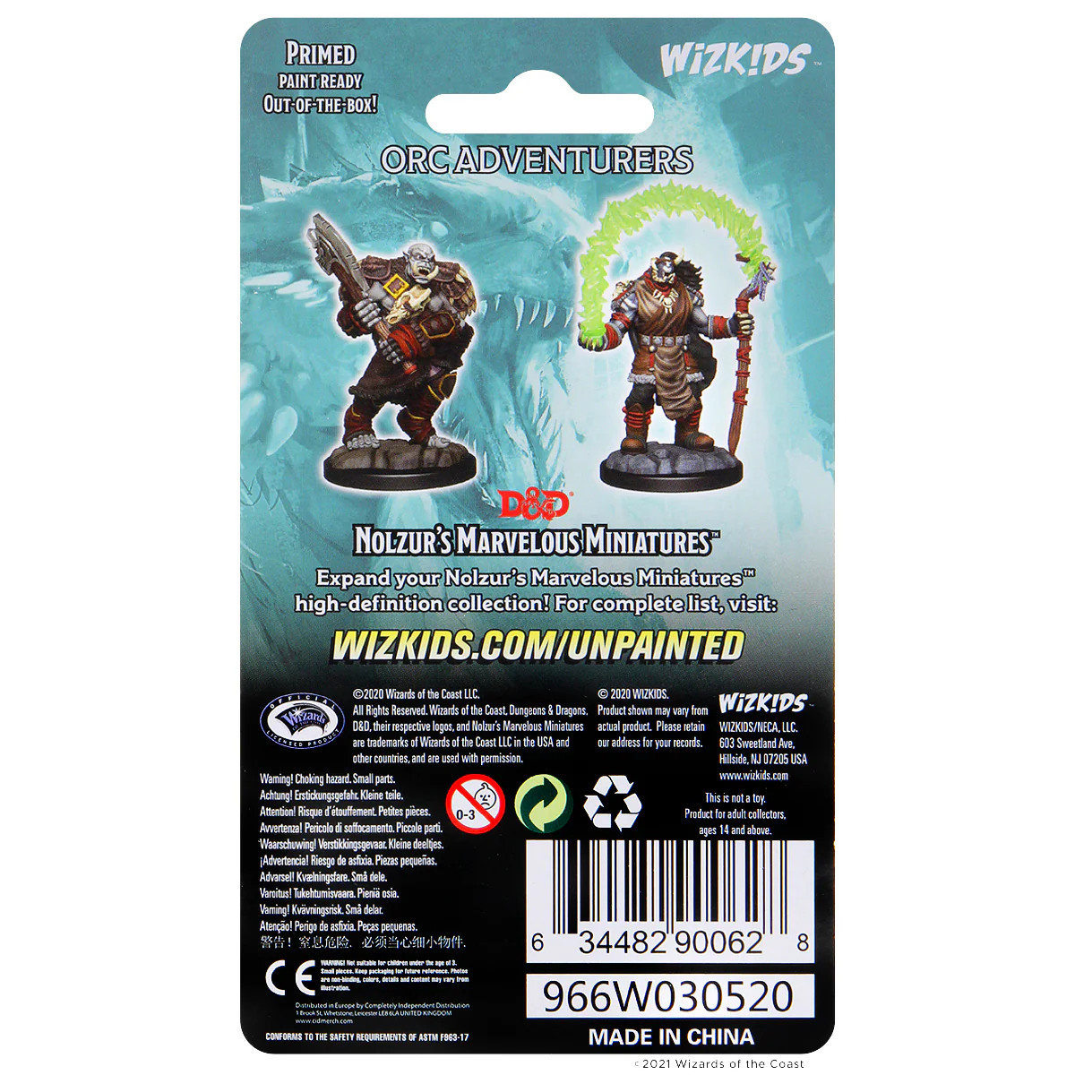 D&D Nolzur's Marvelous Miniatures - Orc Adventurers - Image 2