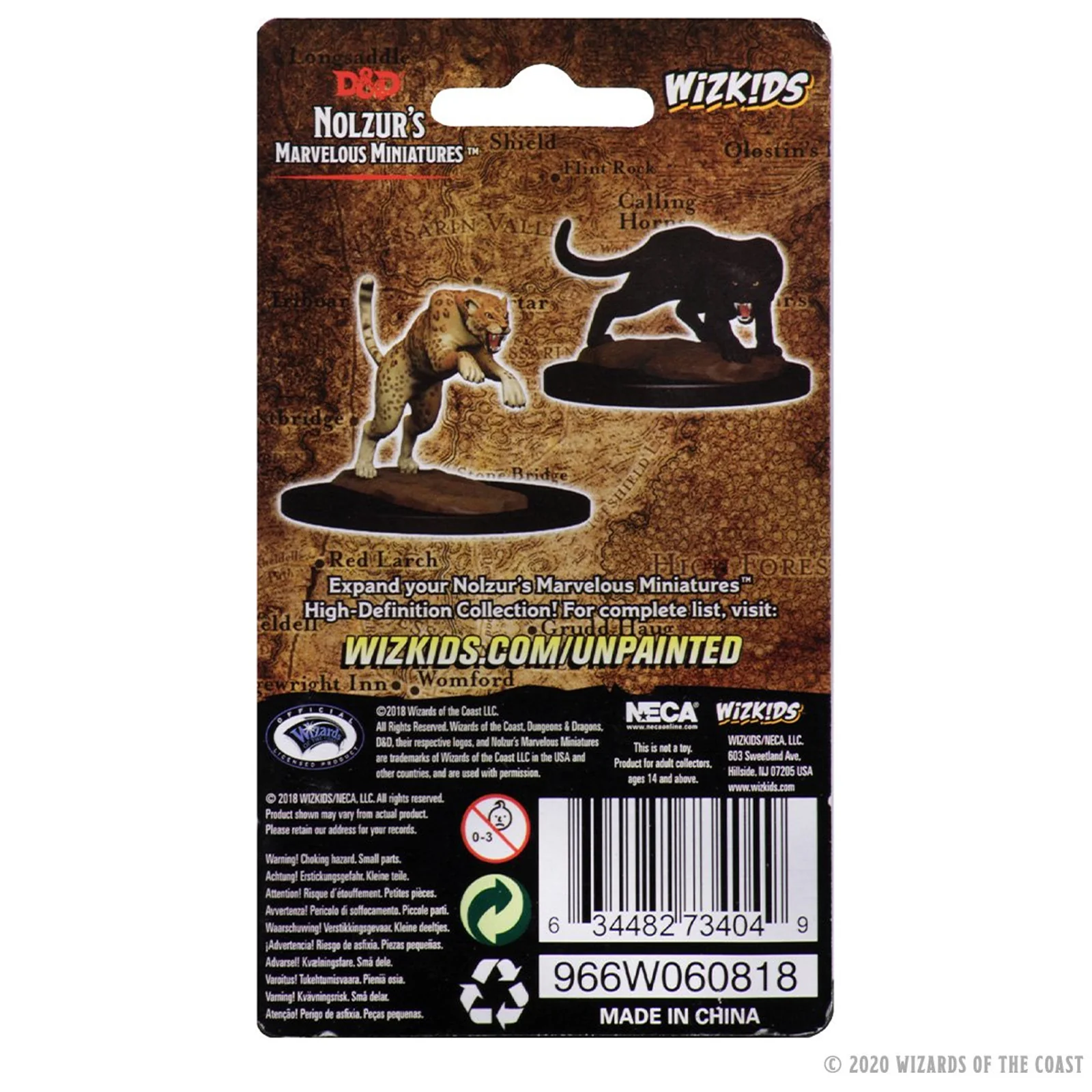 D&D Nolzur's Marvelous Miniatures: Panther & Leopard - Image 2
