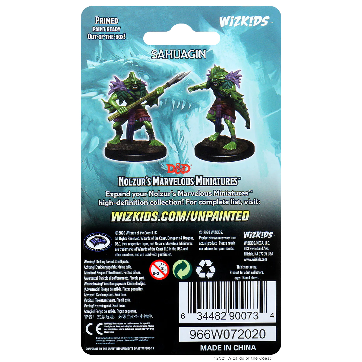 D&D Nolzur's Marvelous Miniatures - Sahuagin - Image 2
