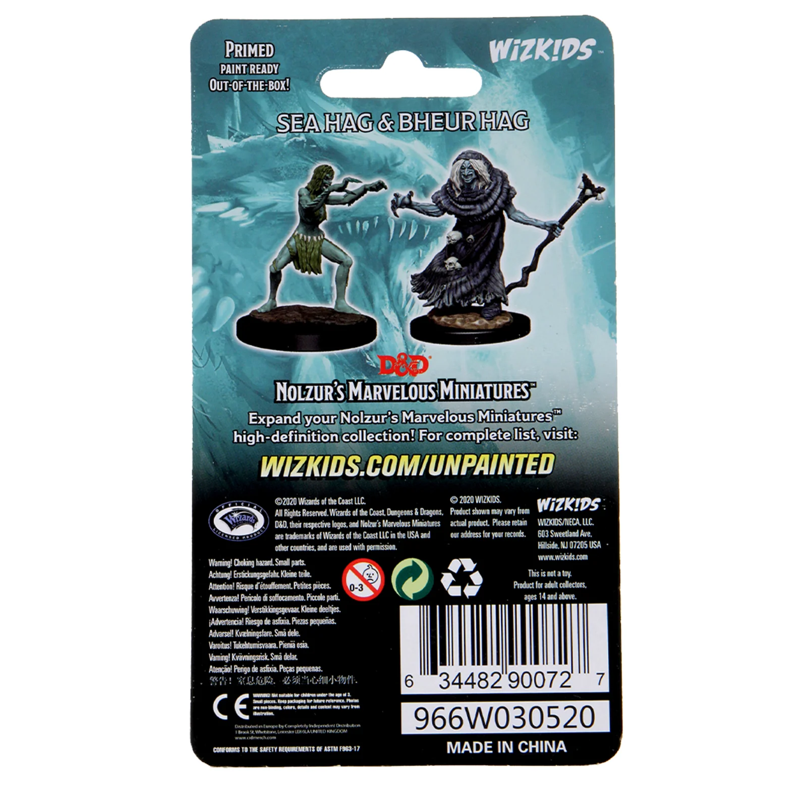 D&D Nolzur's Marvelous Miniatures - Sea Hag & Bheur Hag - Image 2