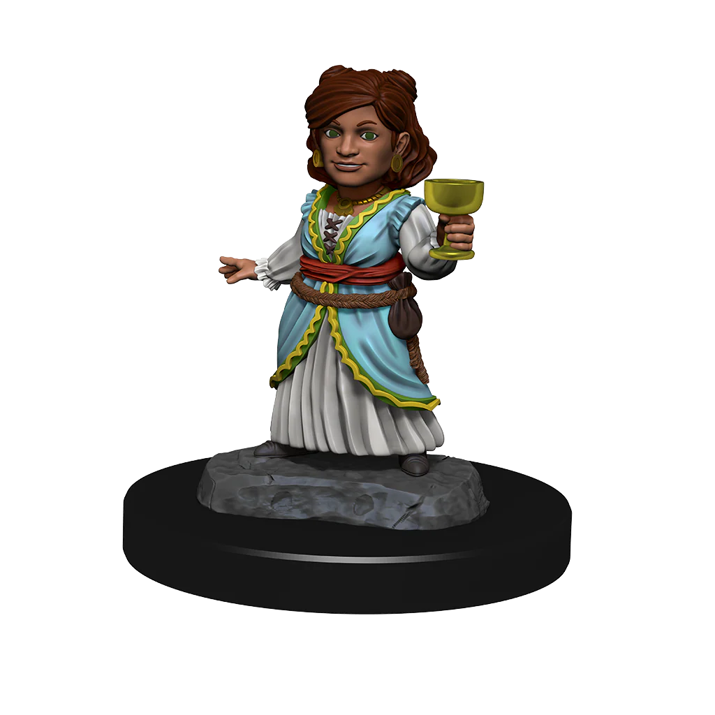 D&D Nolzur's Marvelous Miniatures: Silver Dragon Wyrmling & Female Halfling - Image 4