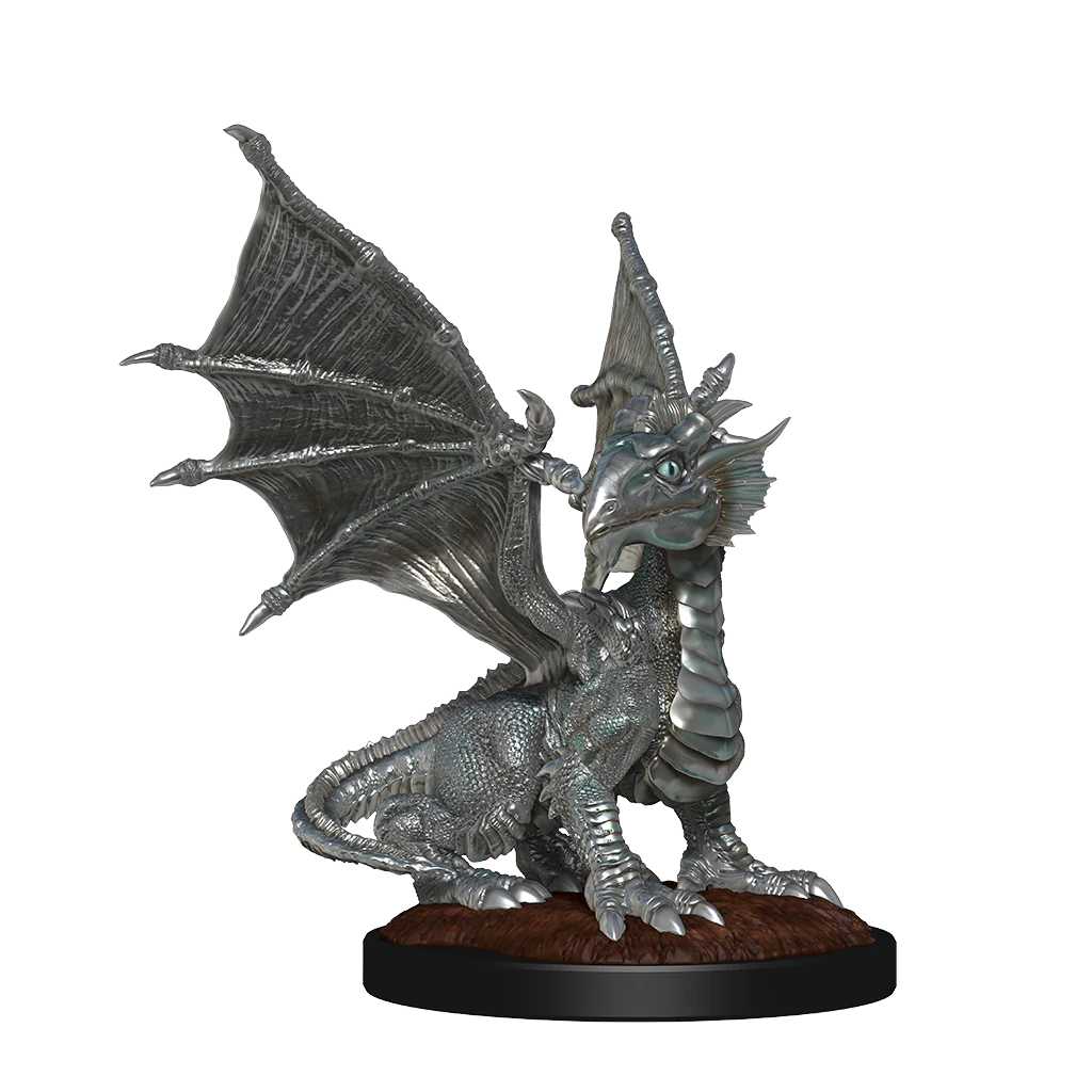 D&D Nolzur's Marvelous Miniatures: Silver Dragon Wyrmling & Female Halfling - Image 6