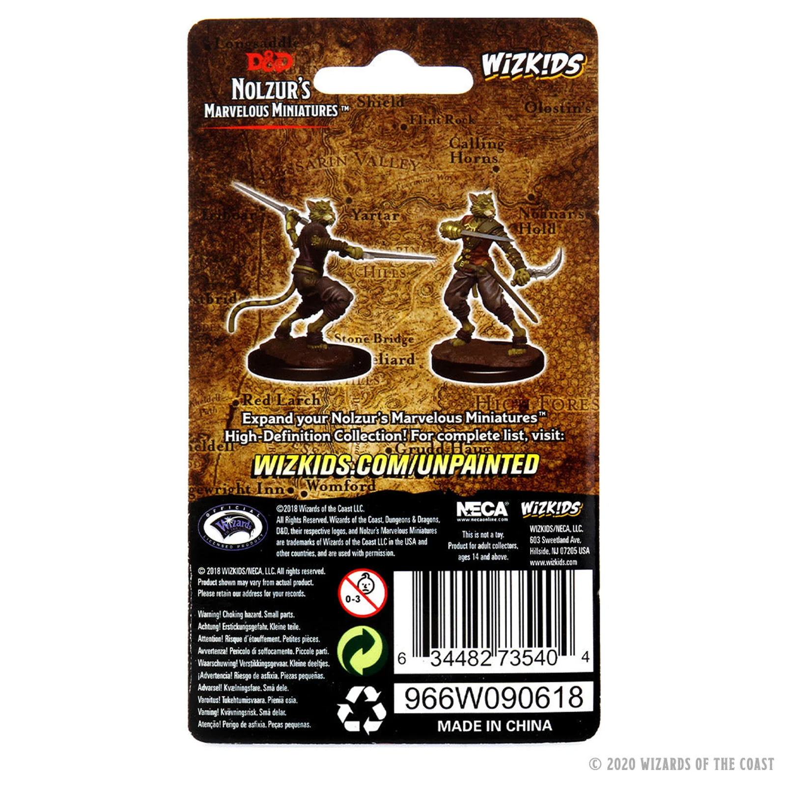 D&D Nolzur's Marvelous Miniatures - Male Tabaxi Rogue - Image 2