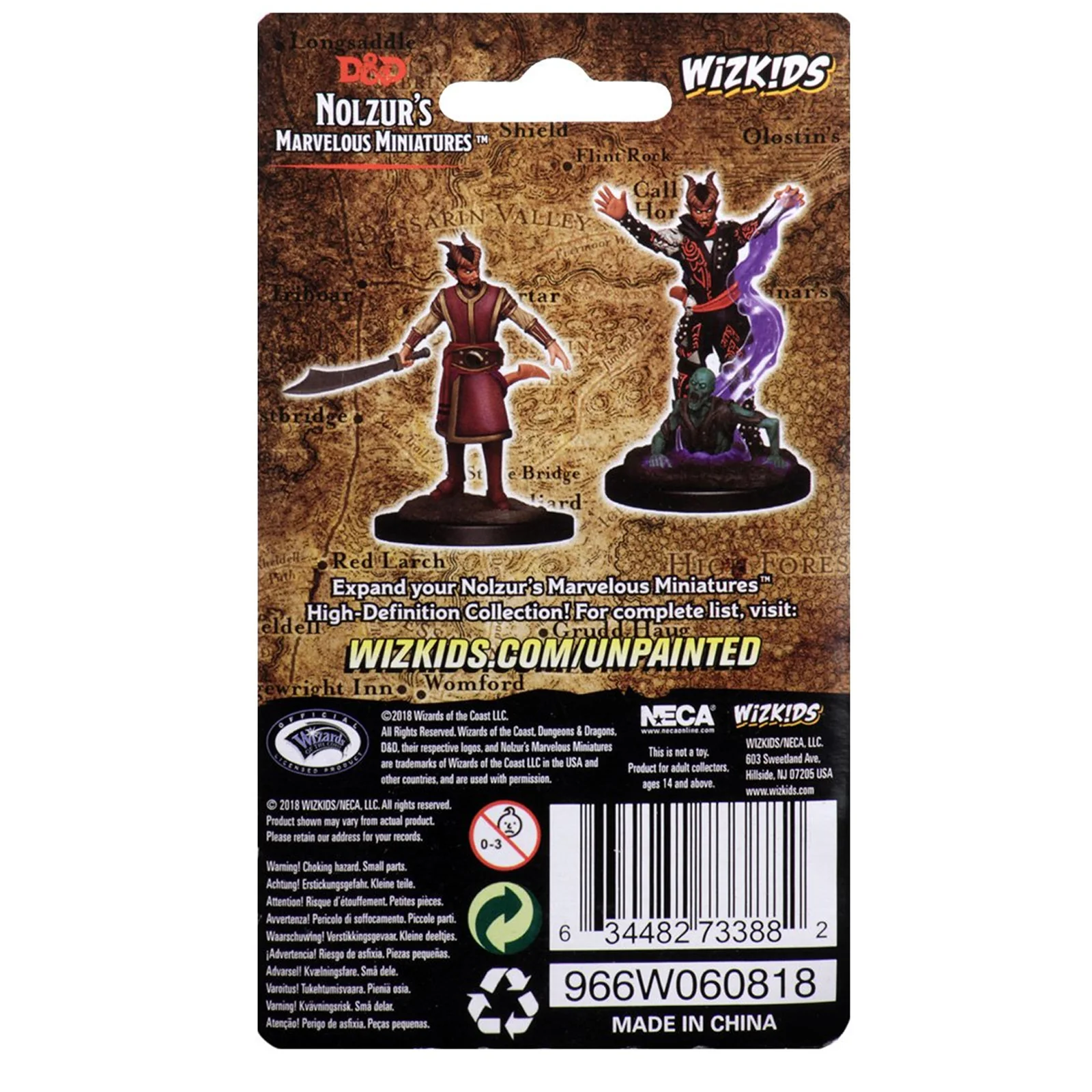 D&D Nolzur's Marvelous Miniatures: Male Tiefling Warlock - Image 2