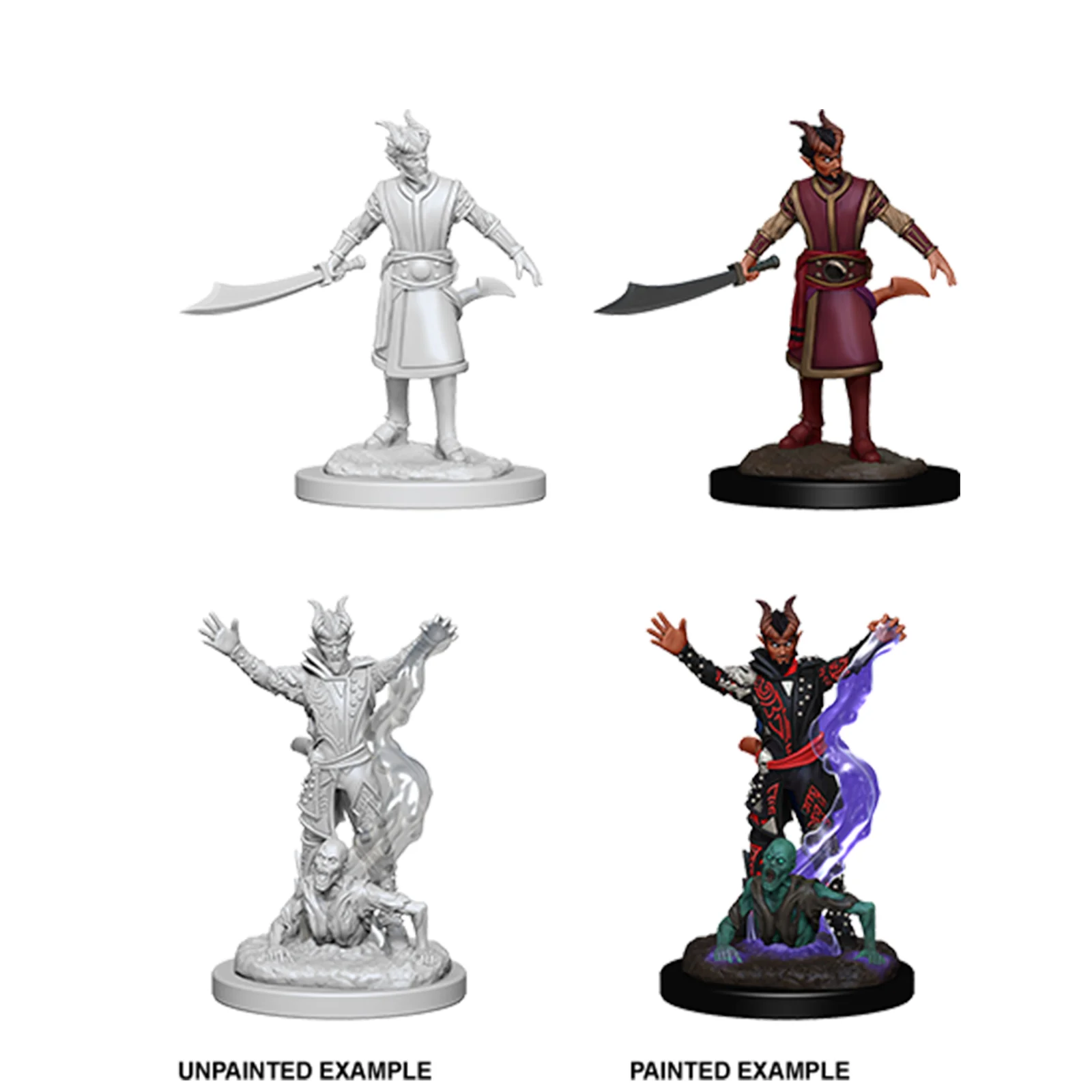 D&D Nolzur's Marvelous Miniatures: Male Tiefling Warlock - Image 3